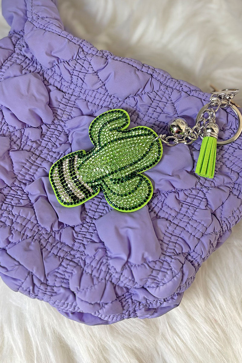 Glow Cactus Keychain