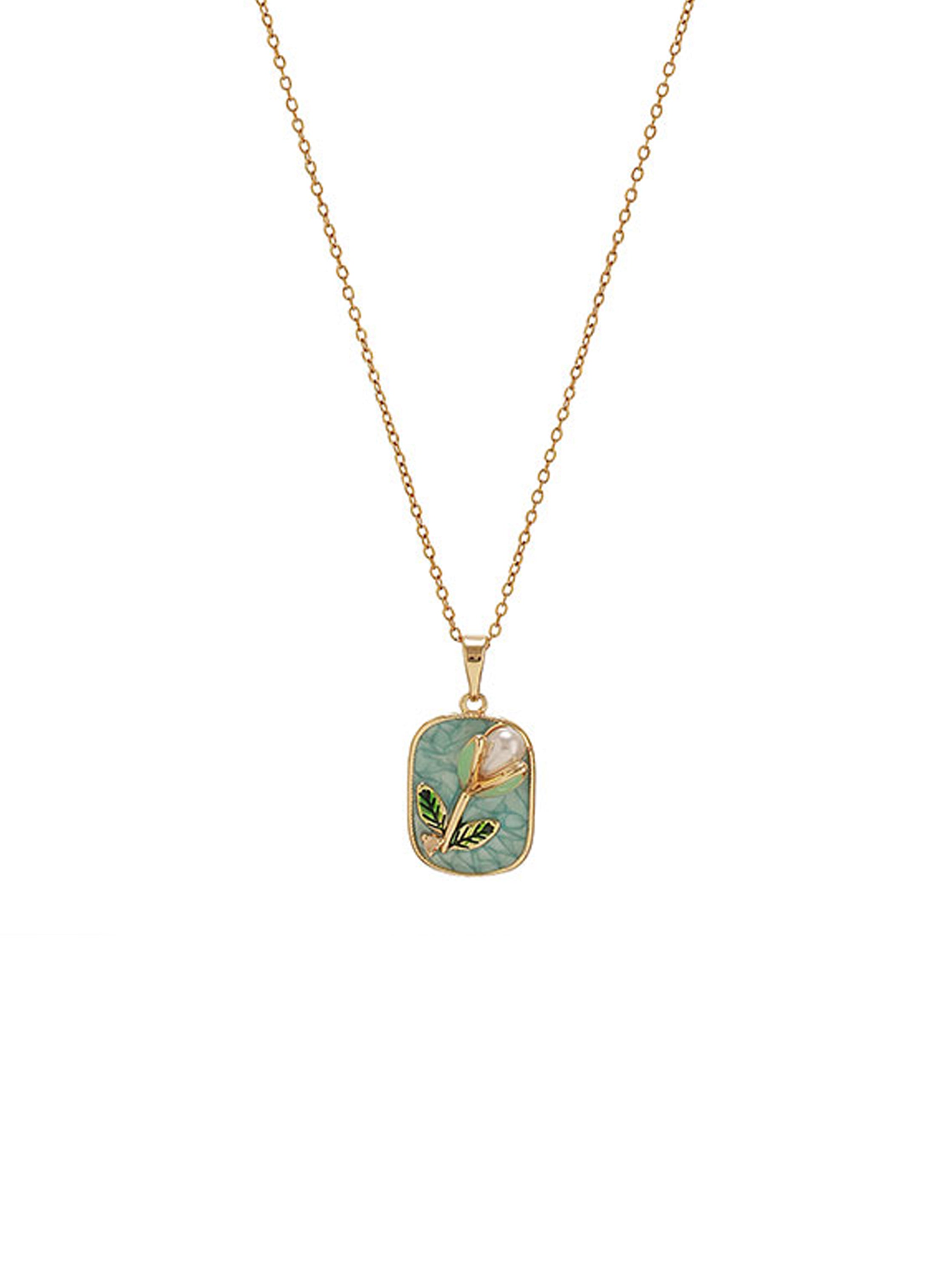 Lilybud Pearl Pendant