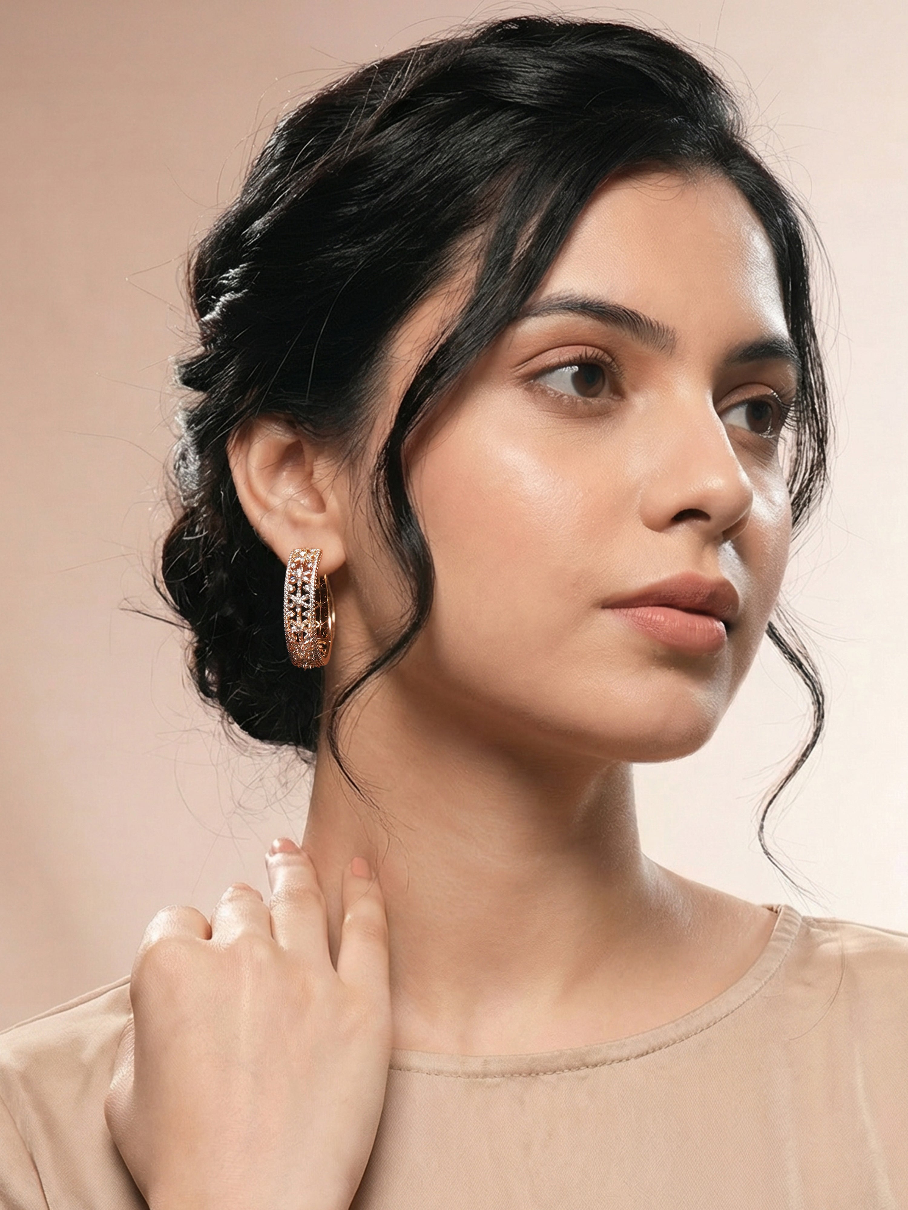 Celestial Bloom Hoops