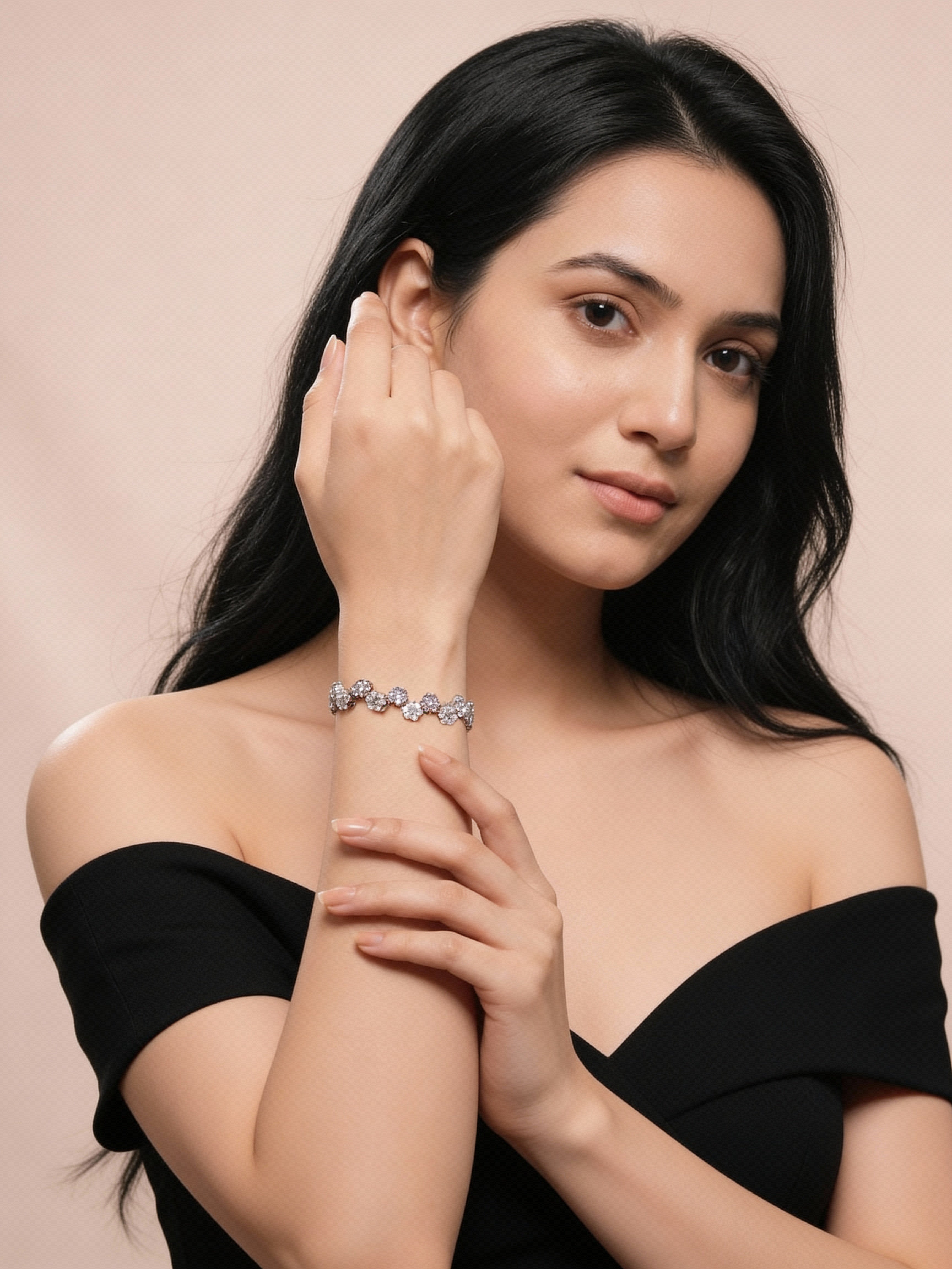 Lilac Bloom Bracelet