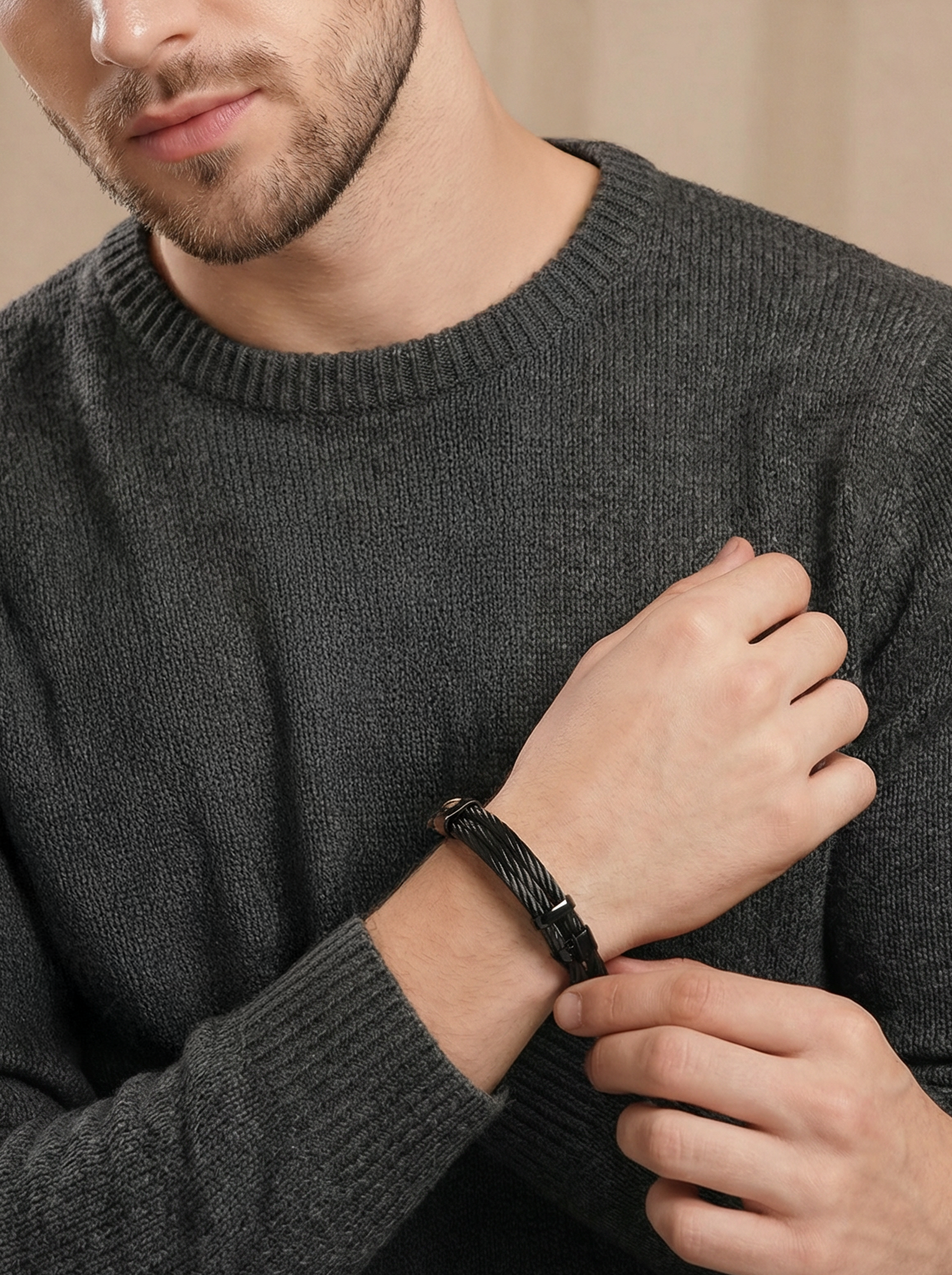 Carbon Wired Bracelet