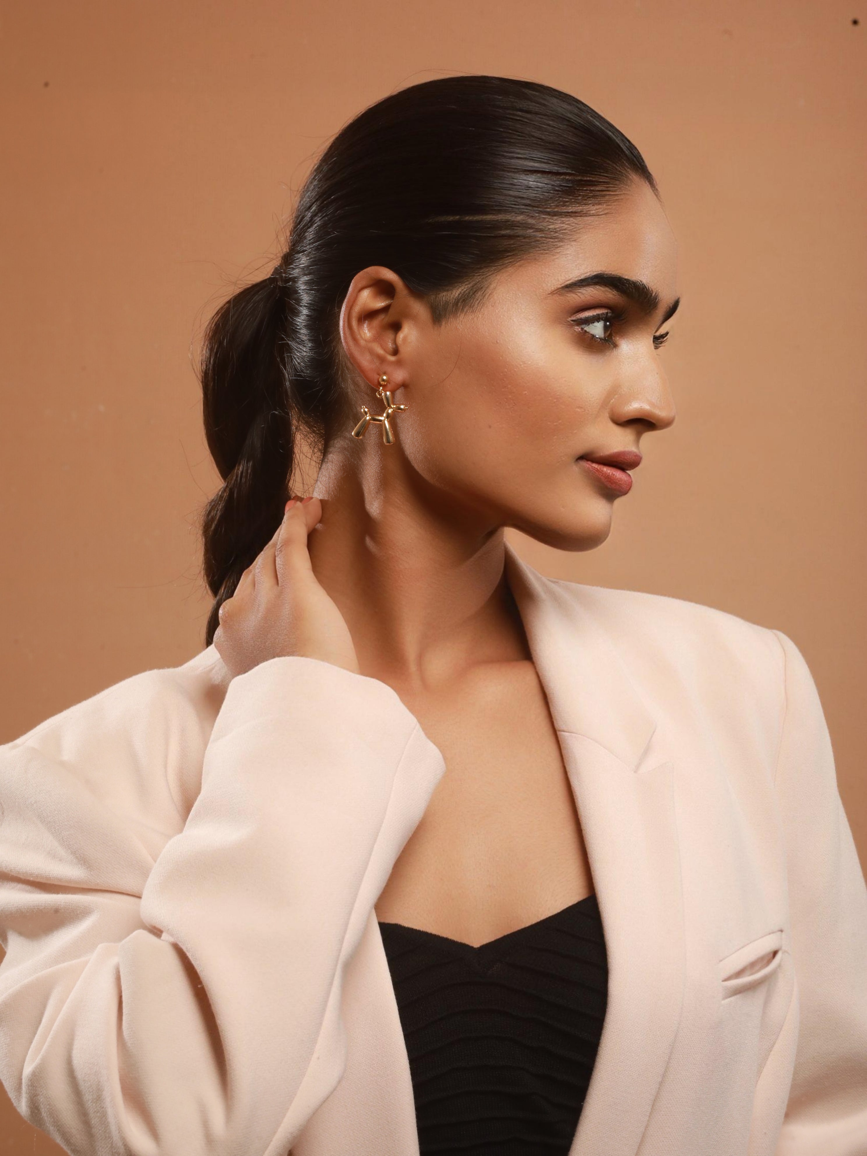 Golden Maverick Earrings - 18K Gold Plated