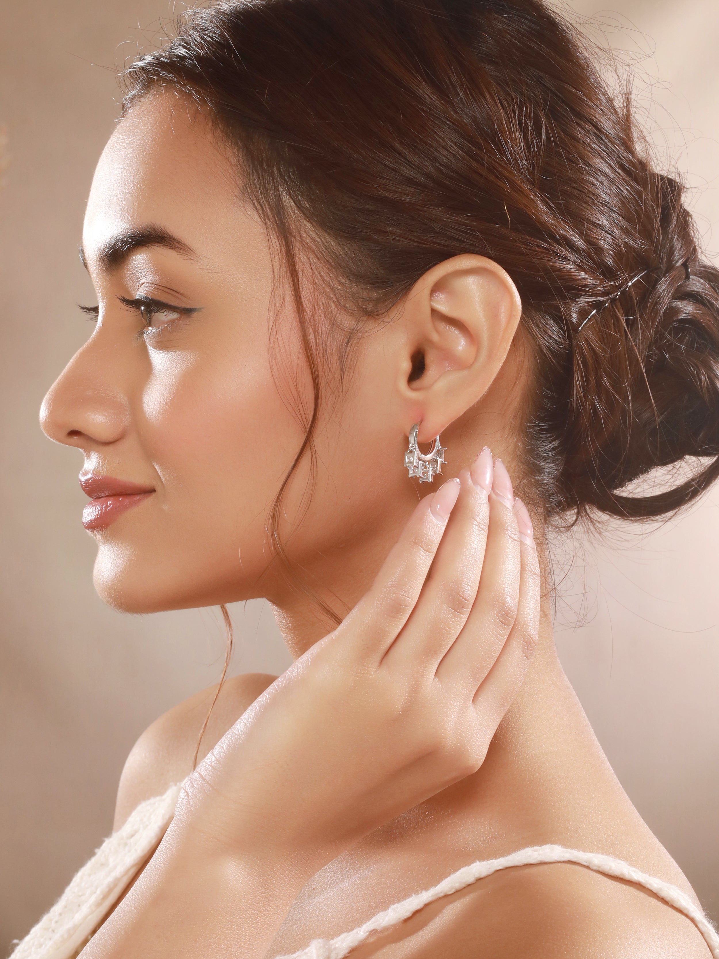 Dazzle Drop Hoops