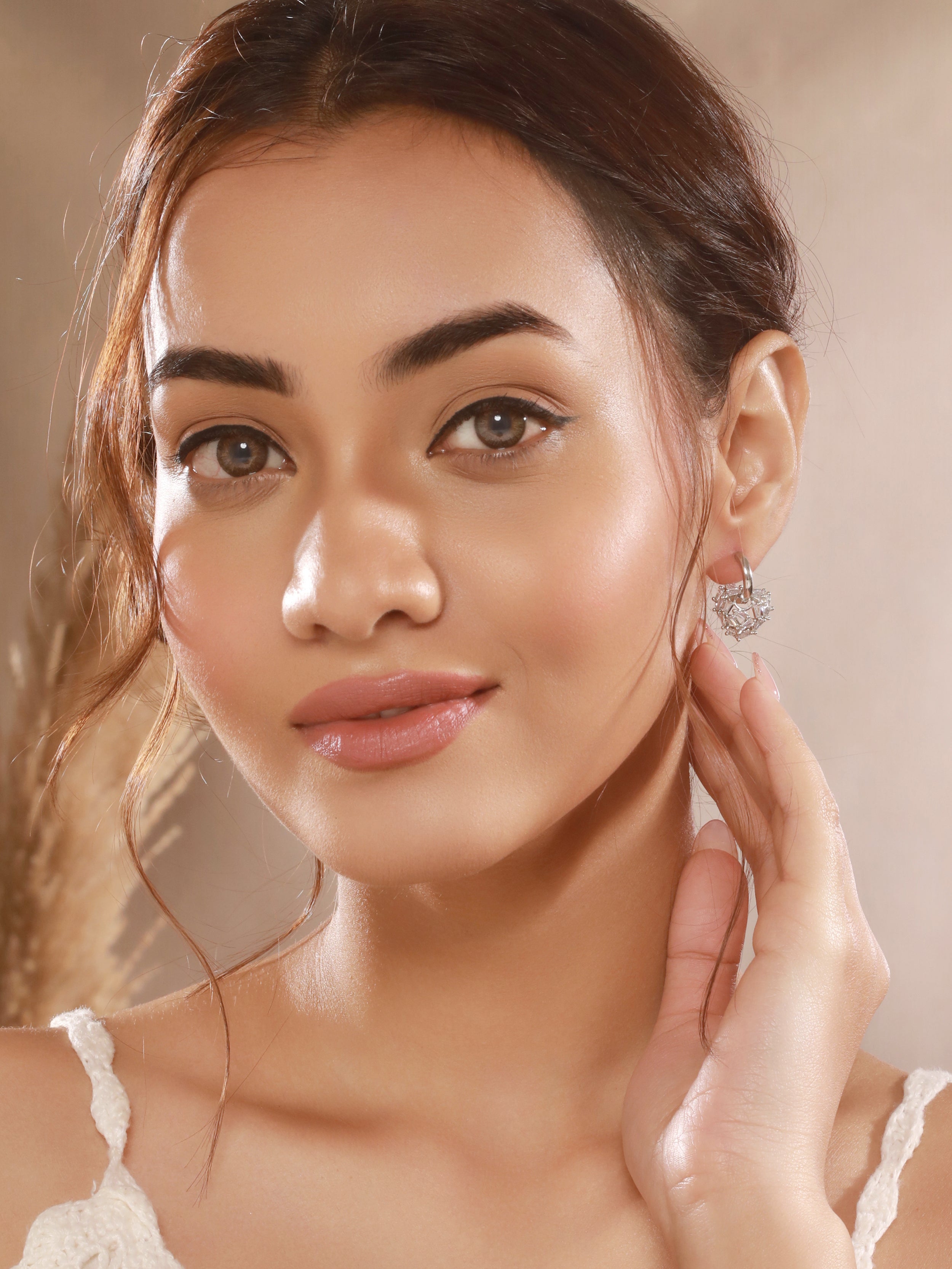 Frosted Halo Hoops