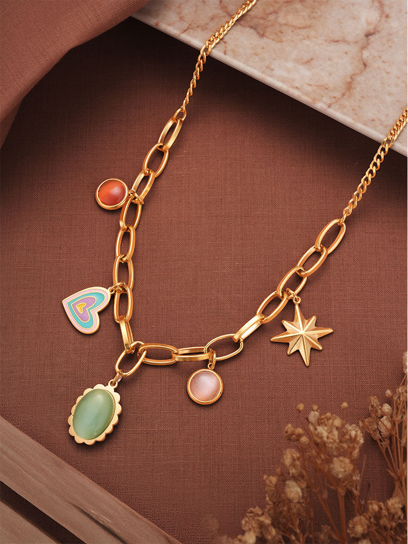 Sunset Pop Charm Chain