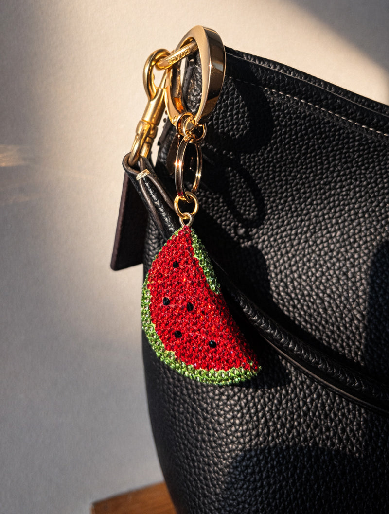 Juicy Melon Crystal Charm