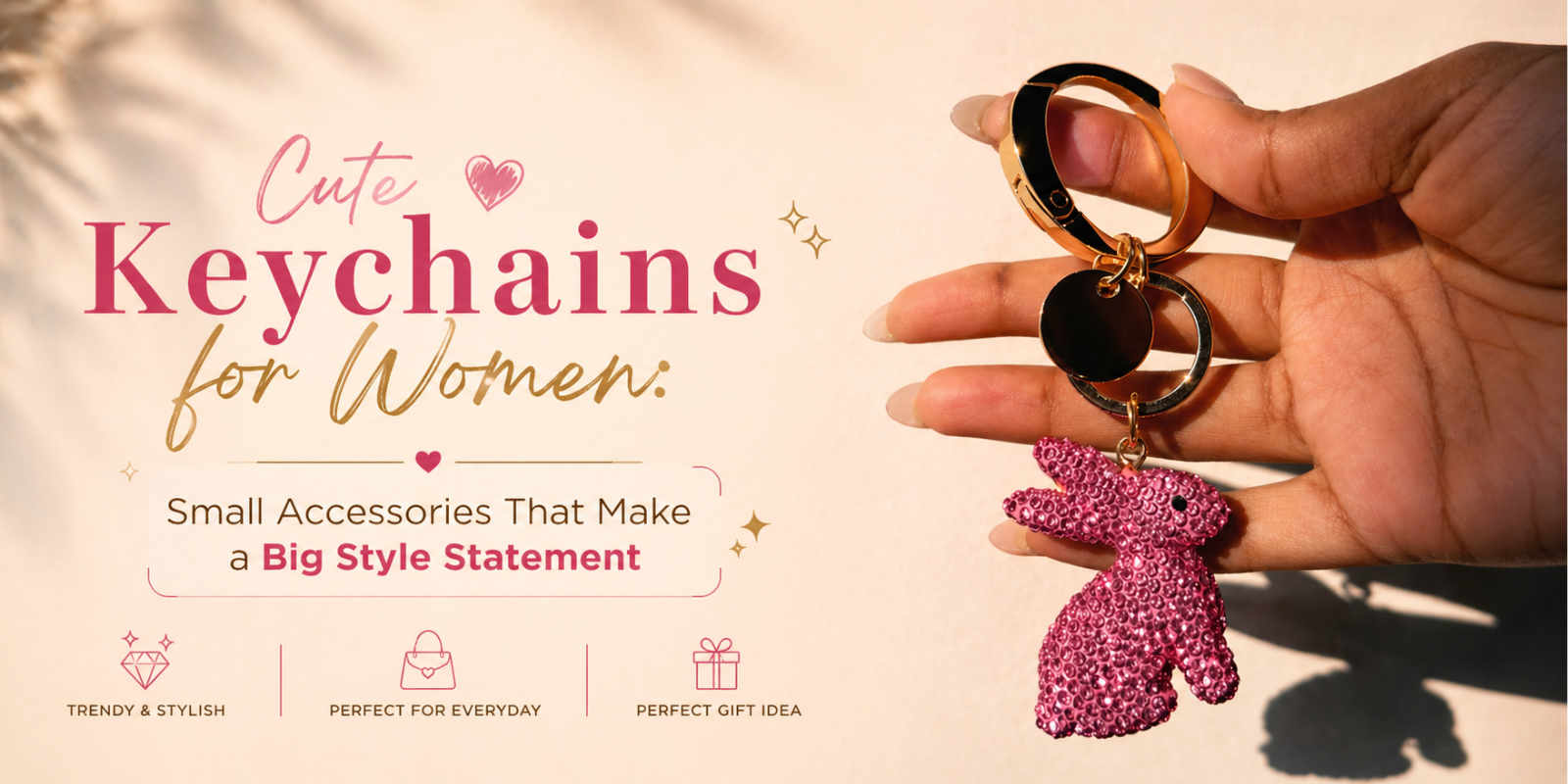 Cute Keychains for Women: Small Accessories That Make a Big Style Statement