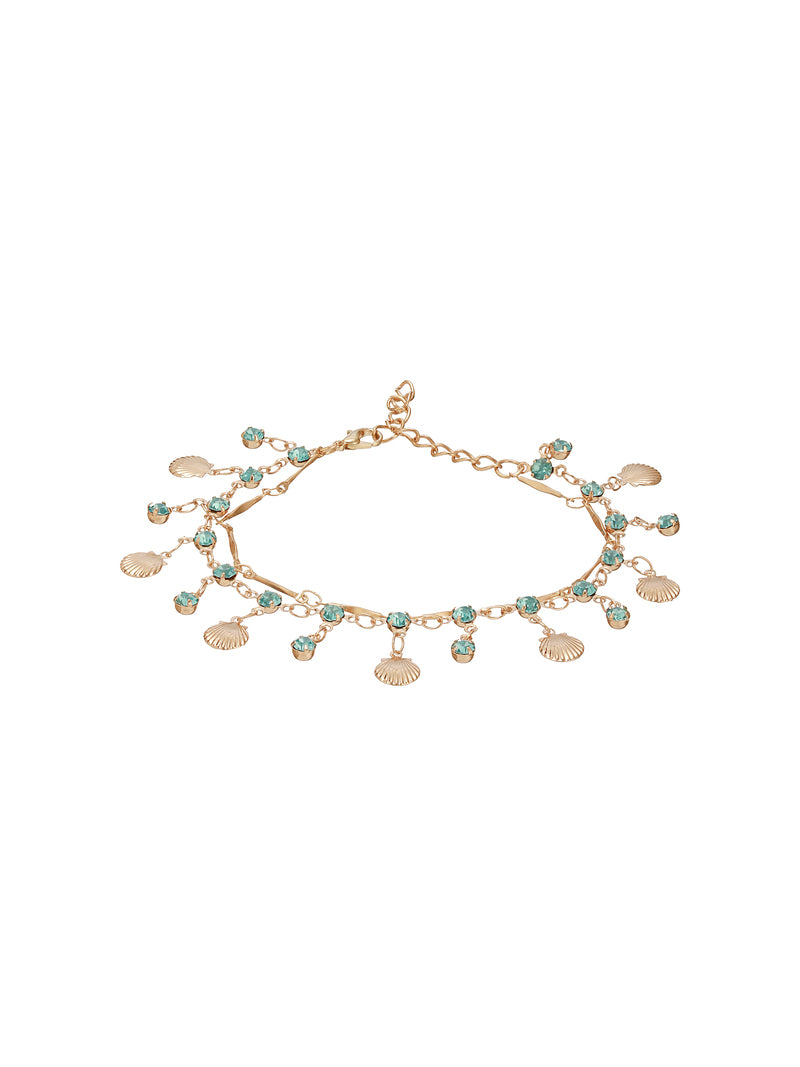 Shell Charm Bracelet