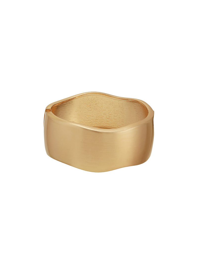 Sculpted Duo-Tone Bangles (Set of 4)