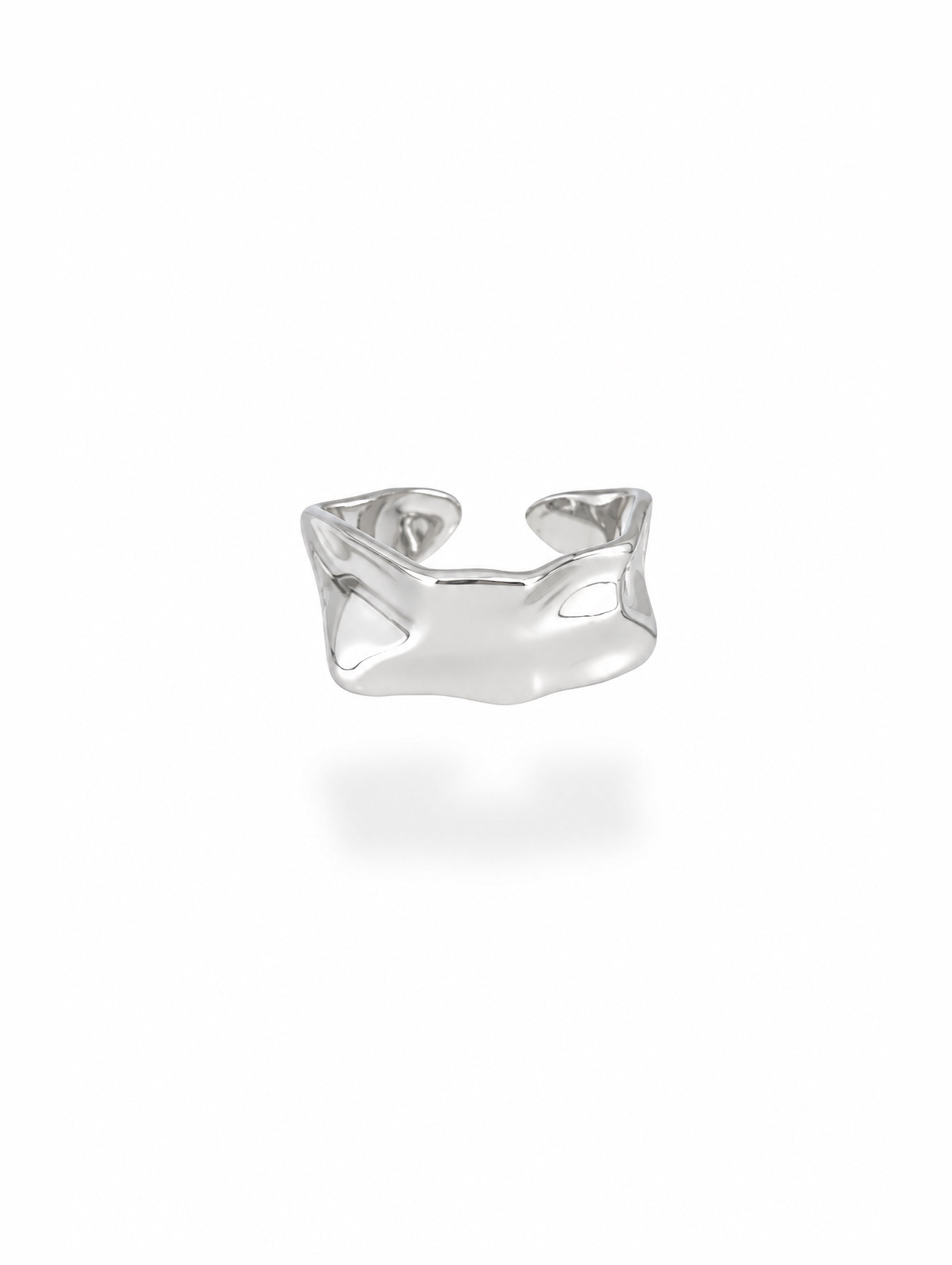 Silver Cascade Ring