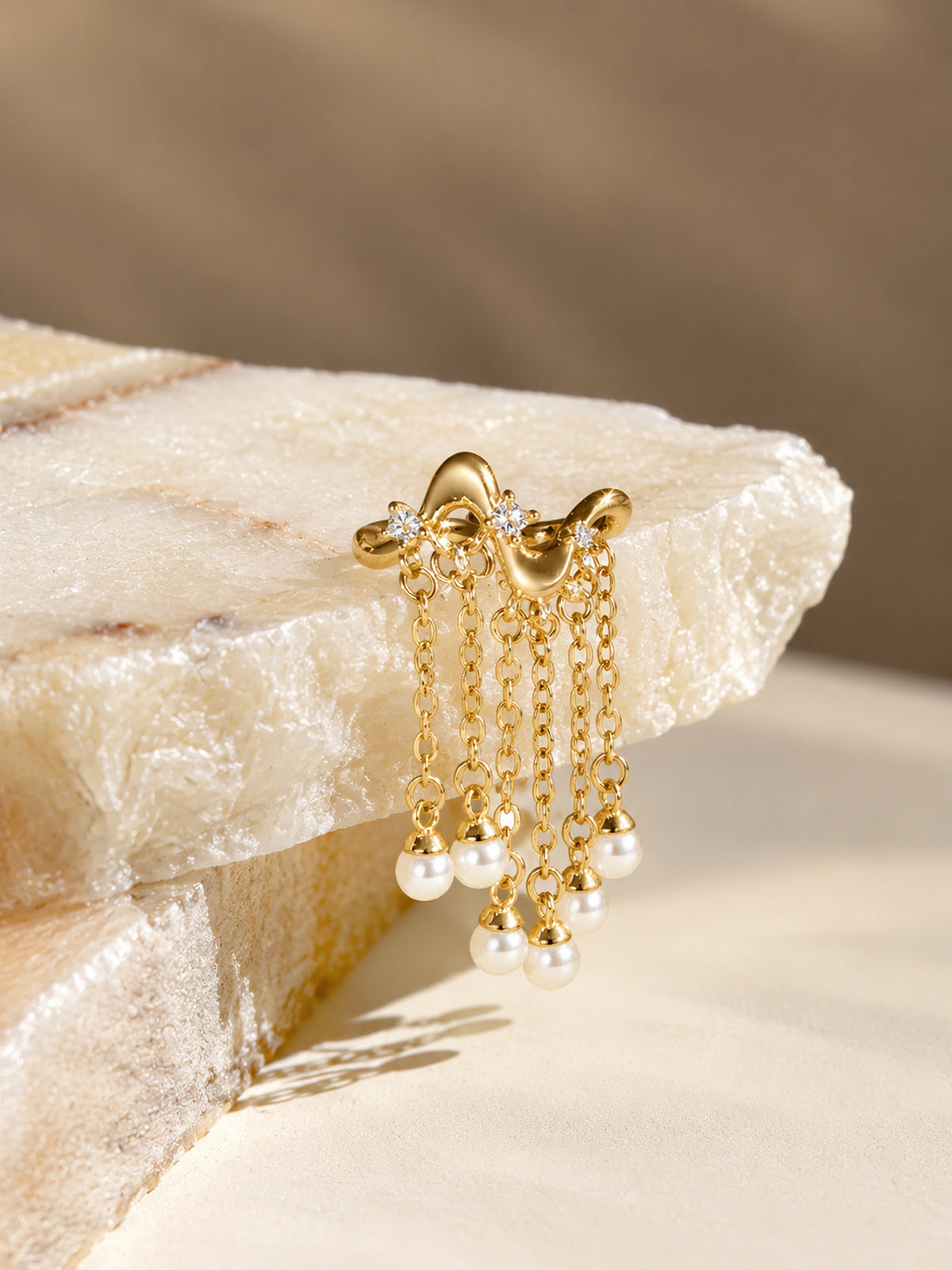 Pearlette Drop Ring