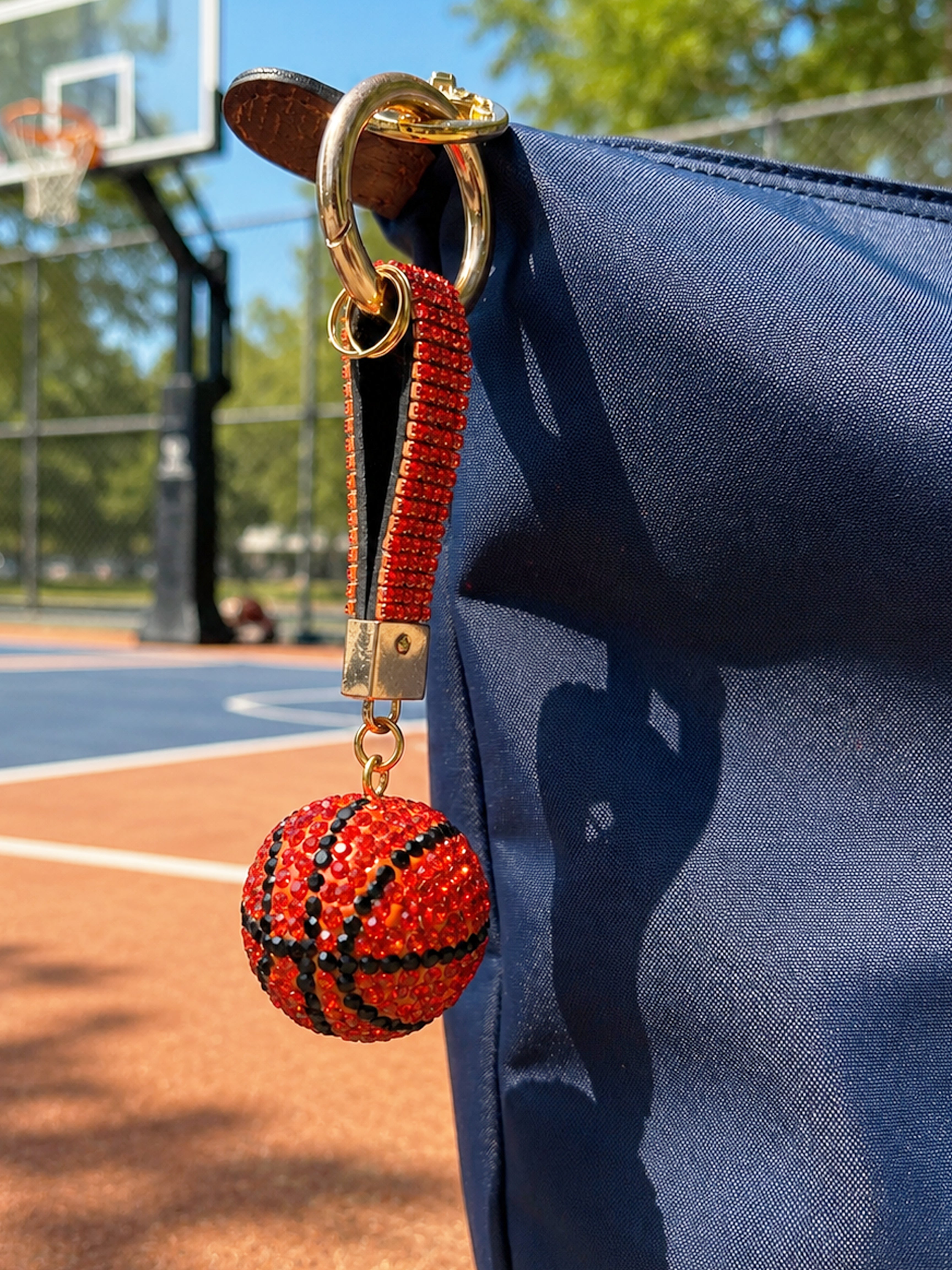 Court Crush Crystal Charm
