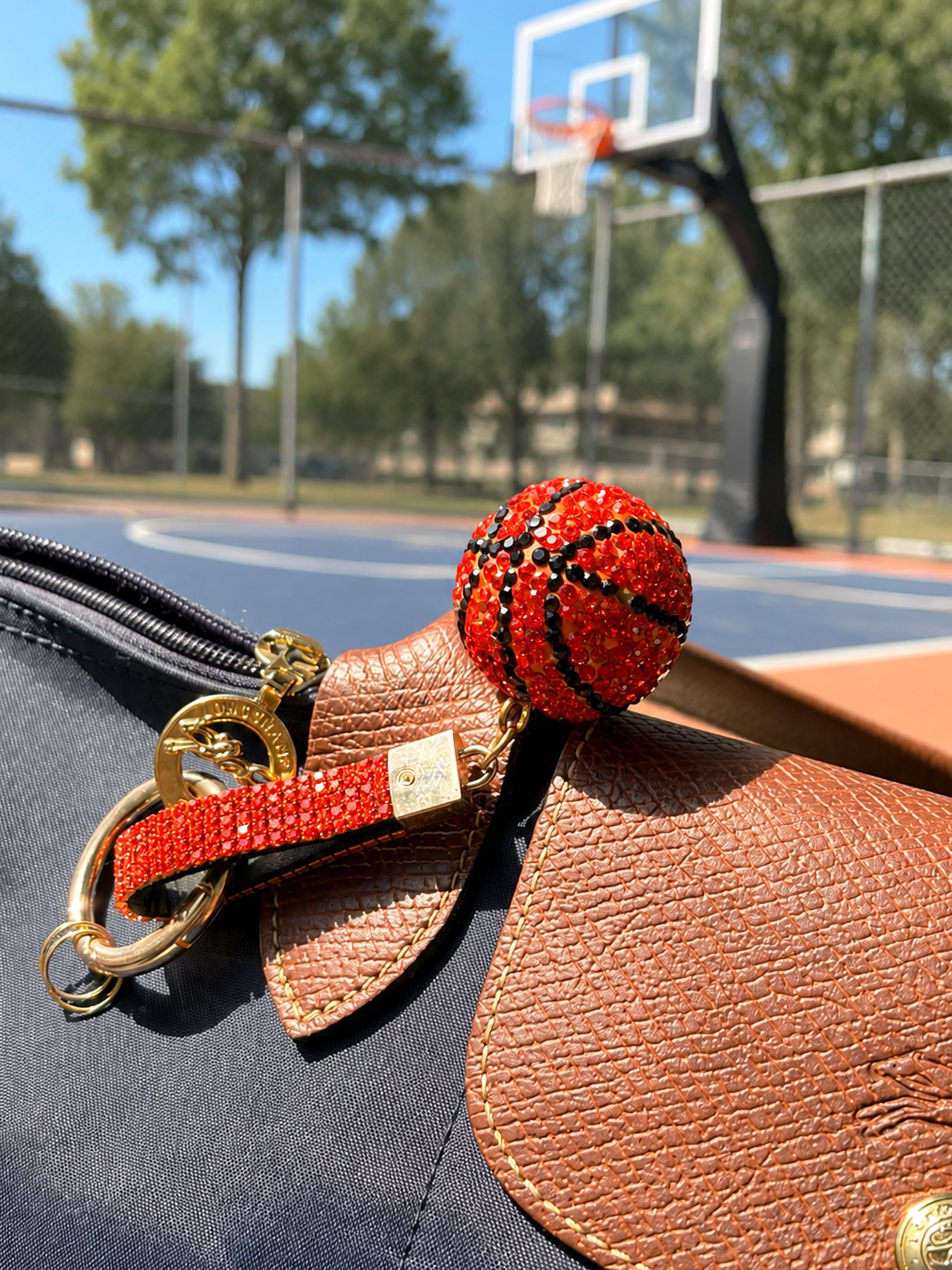 Court Crush Crystal Charm