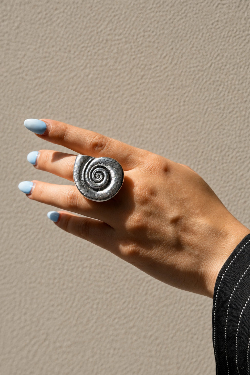 Silver Shell Ring