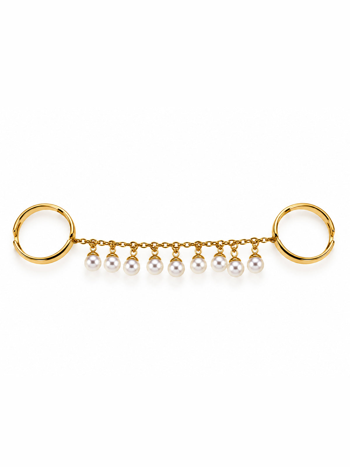 Lumière Pearl Chain Ring