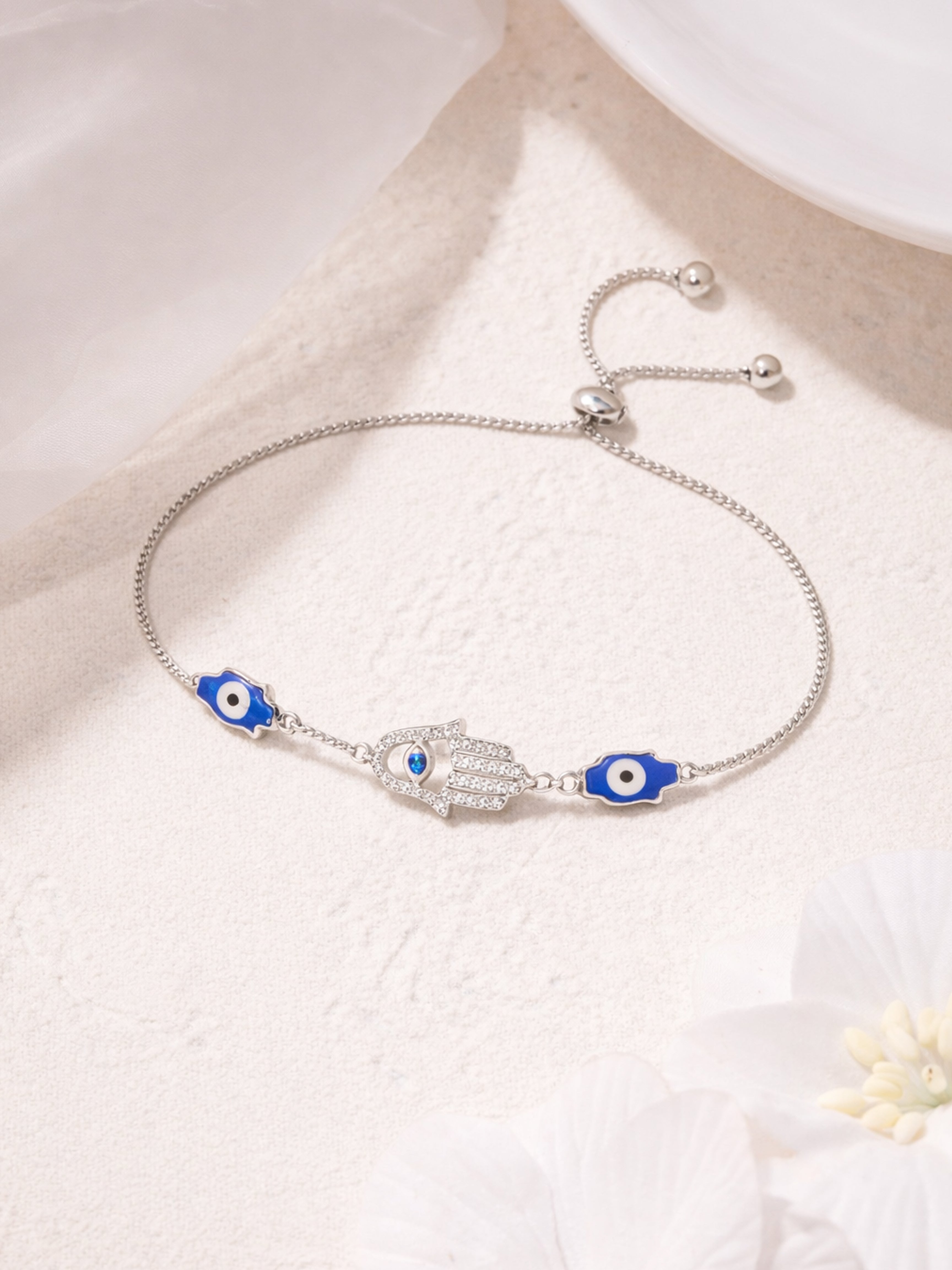 Nazar Hamsa Bracelet