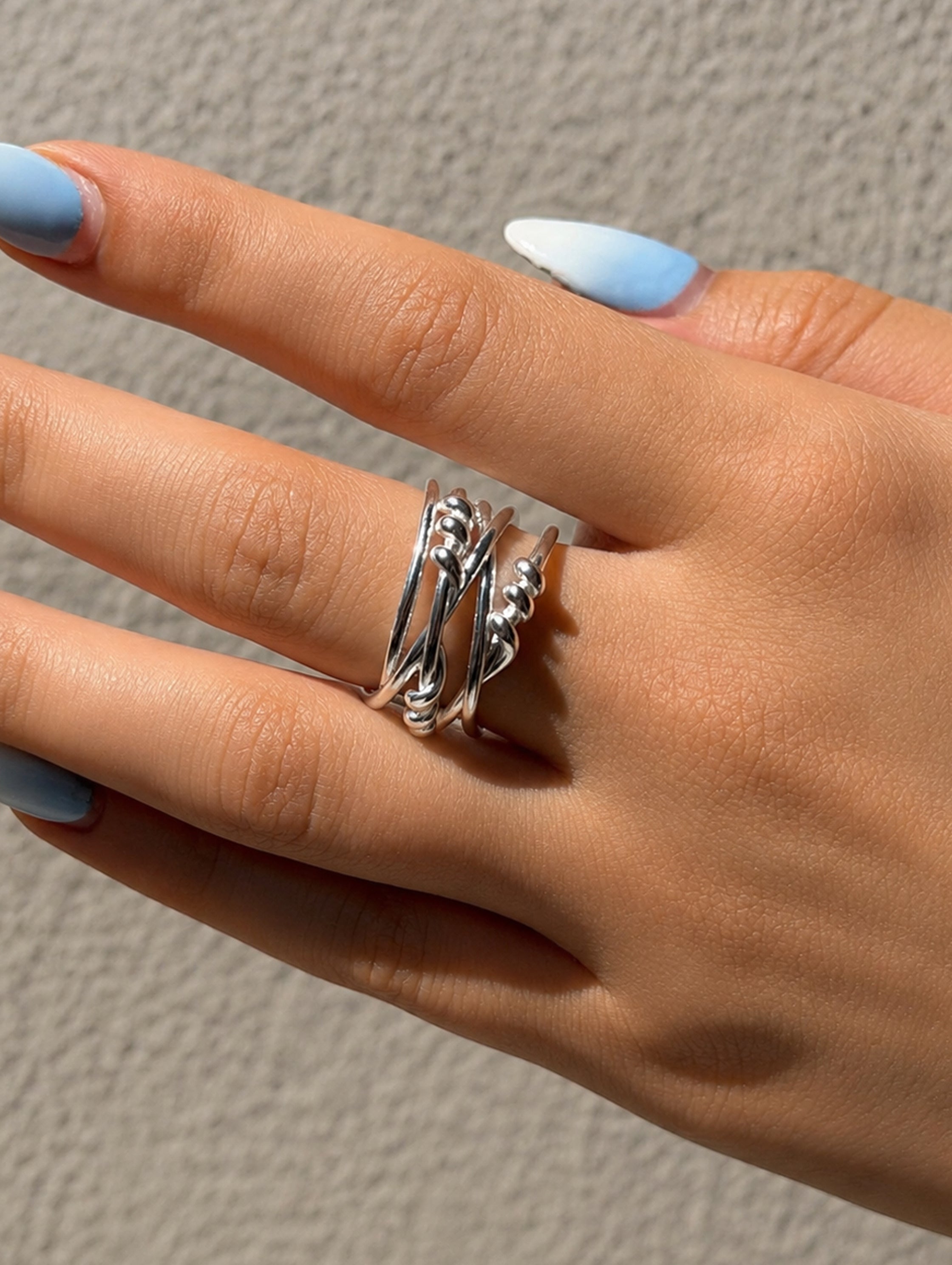 Spiral Crush Ring