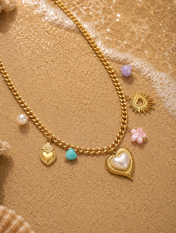 Honeylight Romance Charm Chain