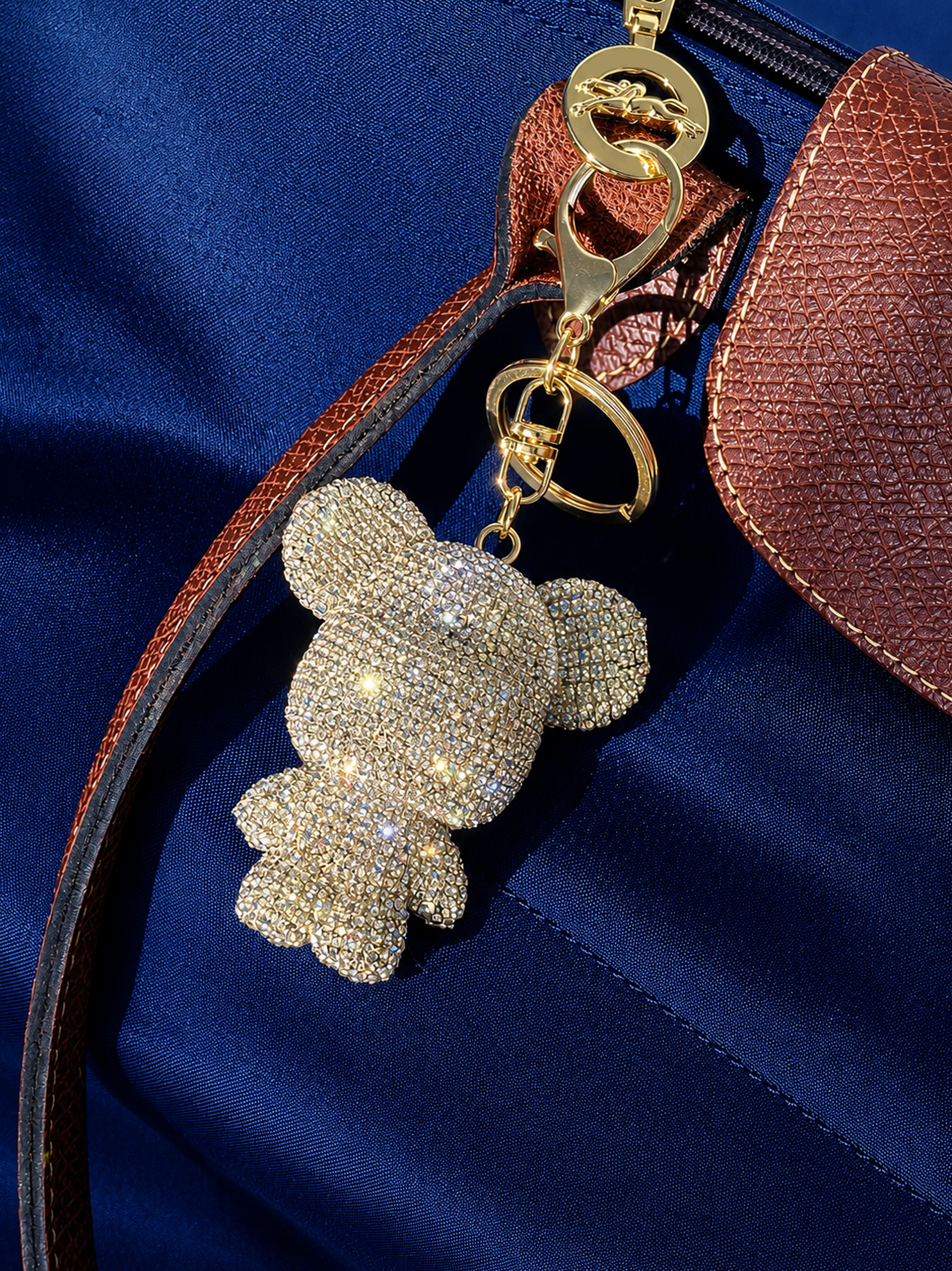 GlitzBear Crystal Charm