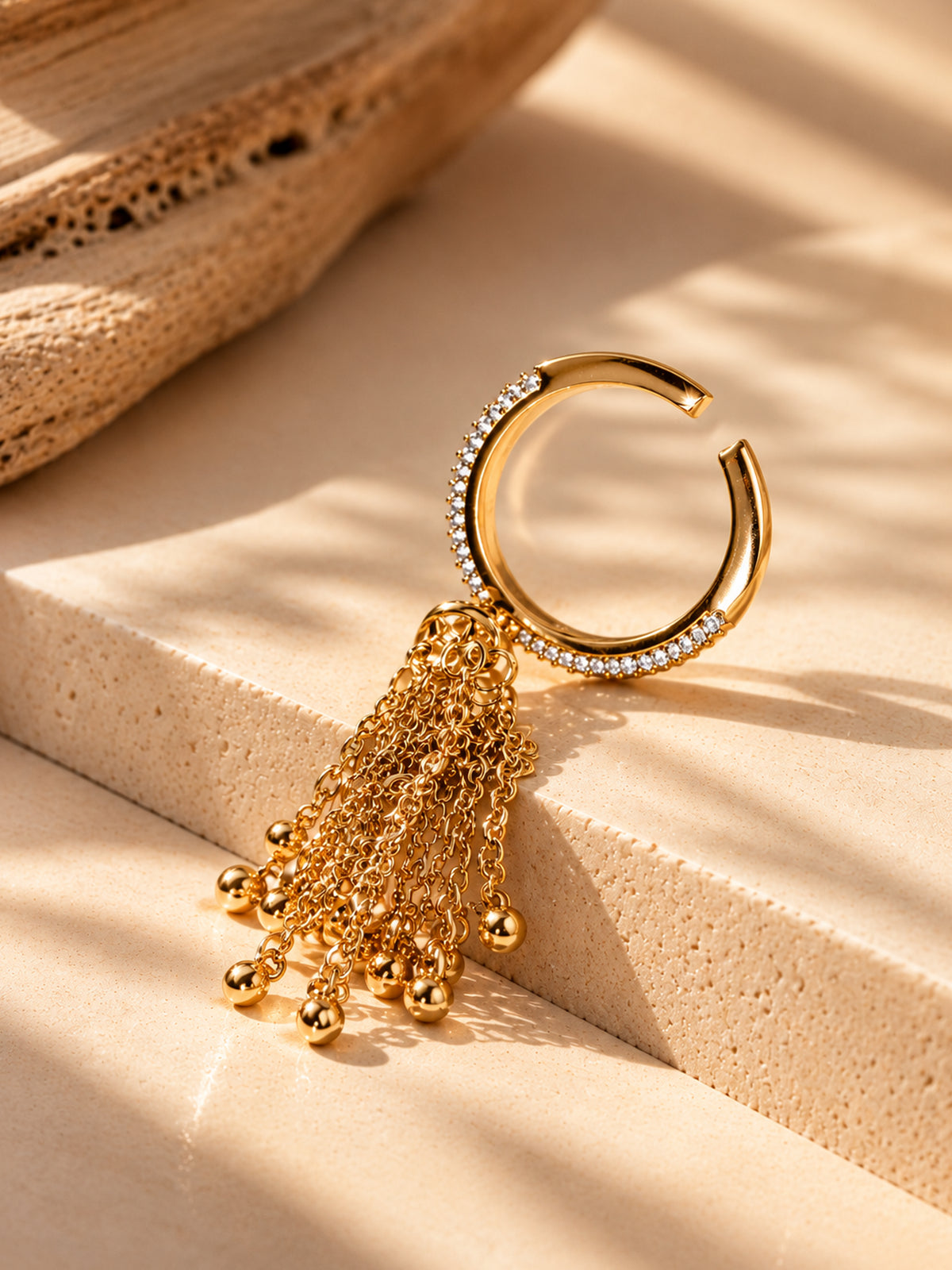 Aurelle Tassel Ring