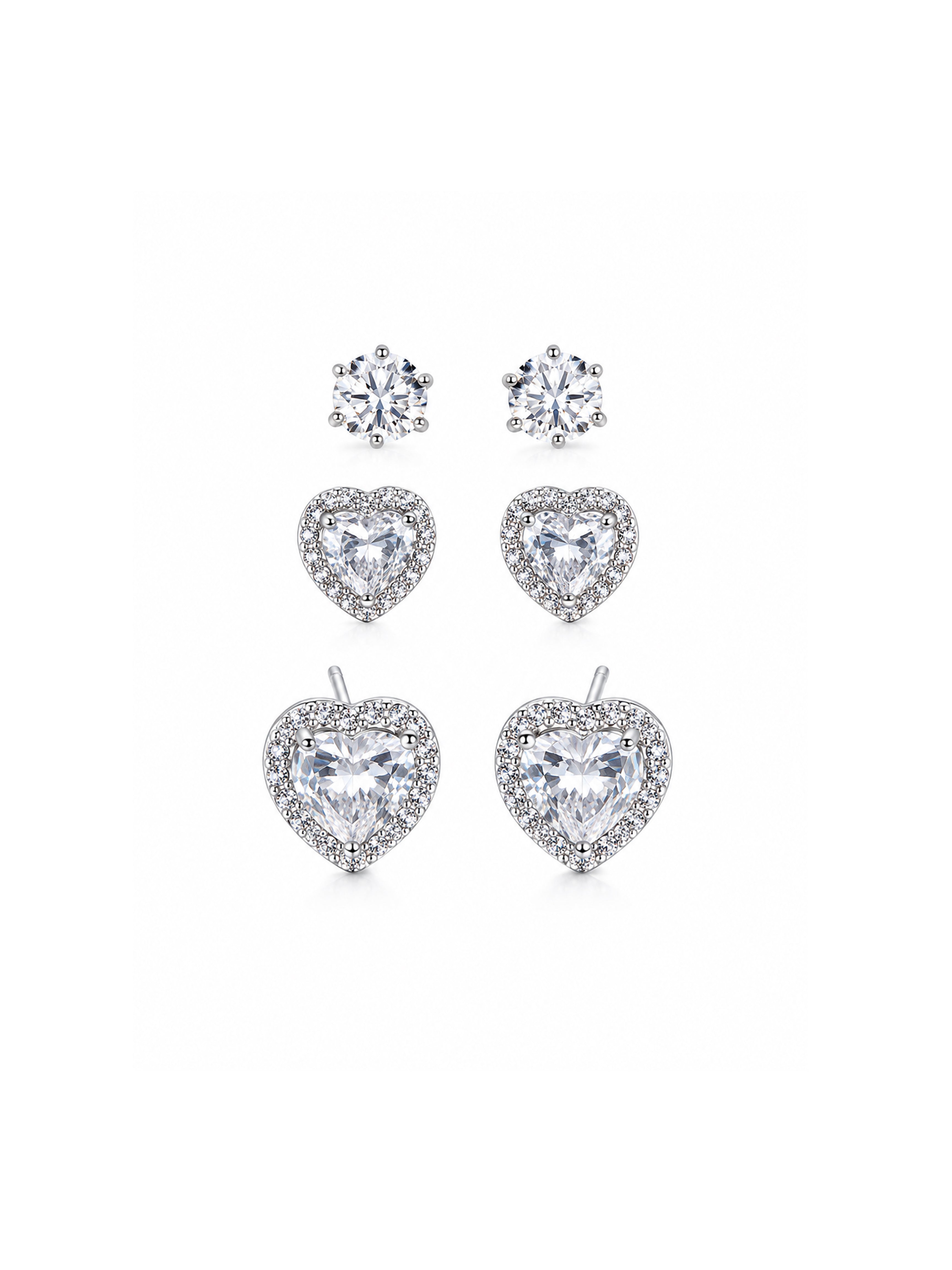 Heart Spark Stack (Set Of 3)
