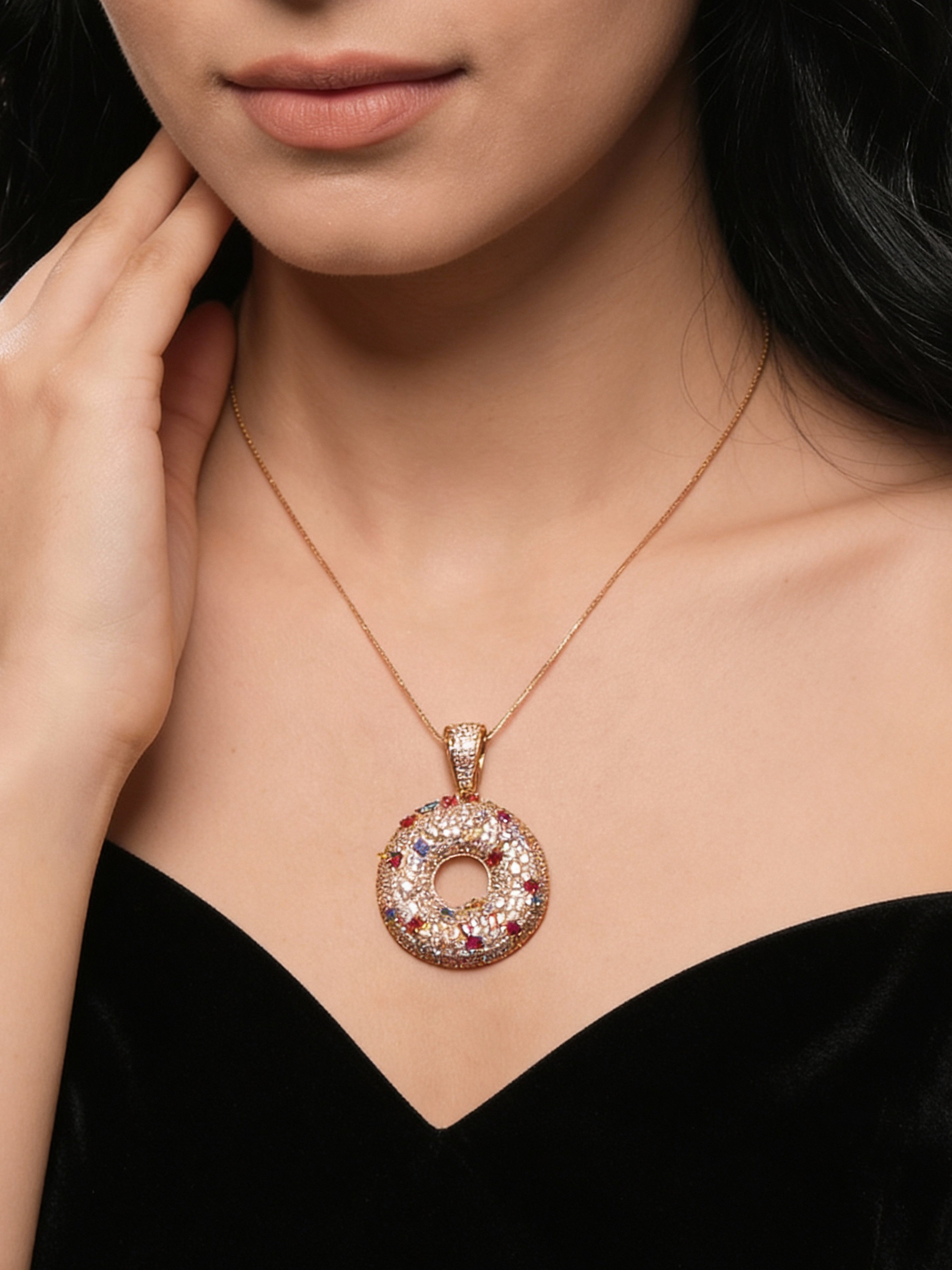 Sugar Rush Pendant — 18K Gold Plated