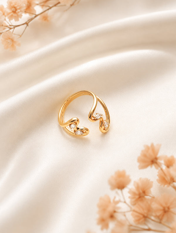 Veloura Infinity Ring