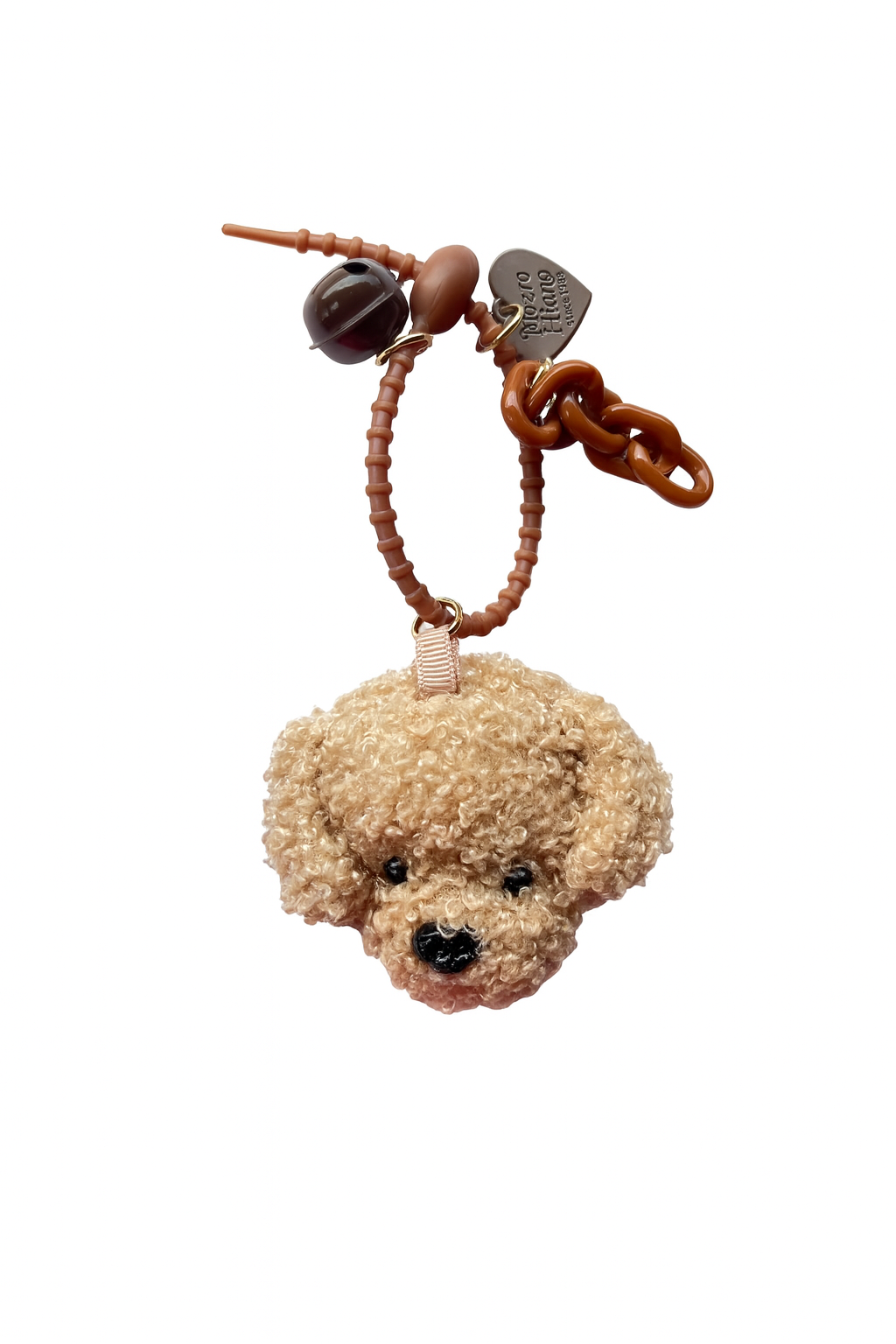 Plush Keychain of Zelci has been displayed on a white backdrop