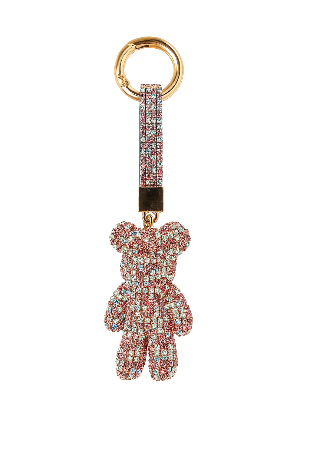 Frosted Bear Keychain
