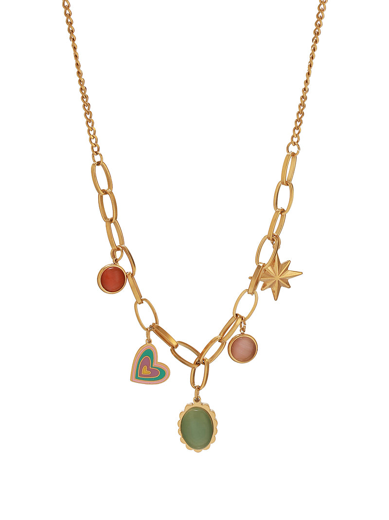 Sunset Pop Charm Chain