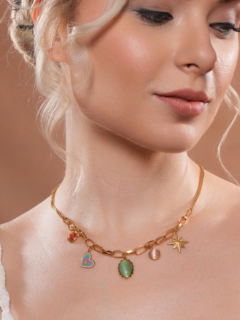 Sunset Pop Charm Chain