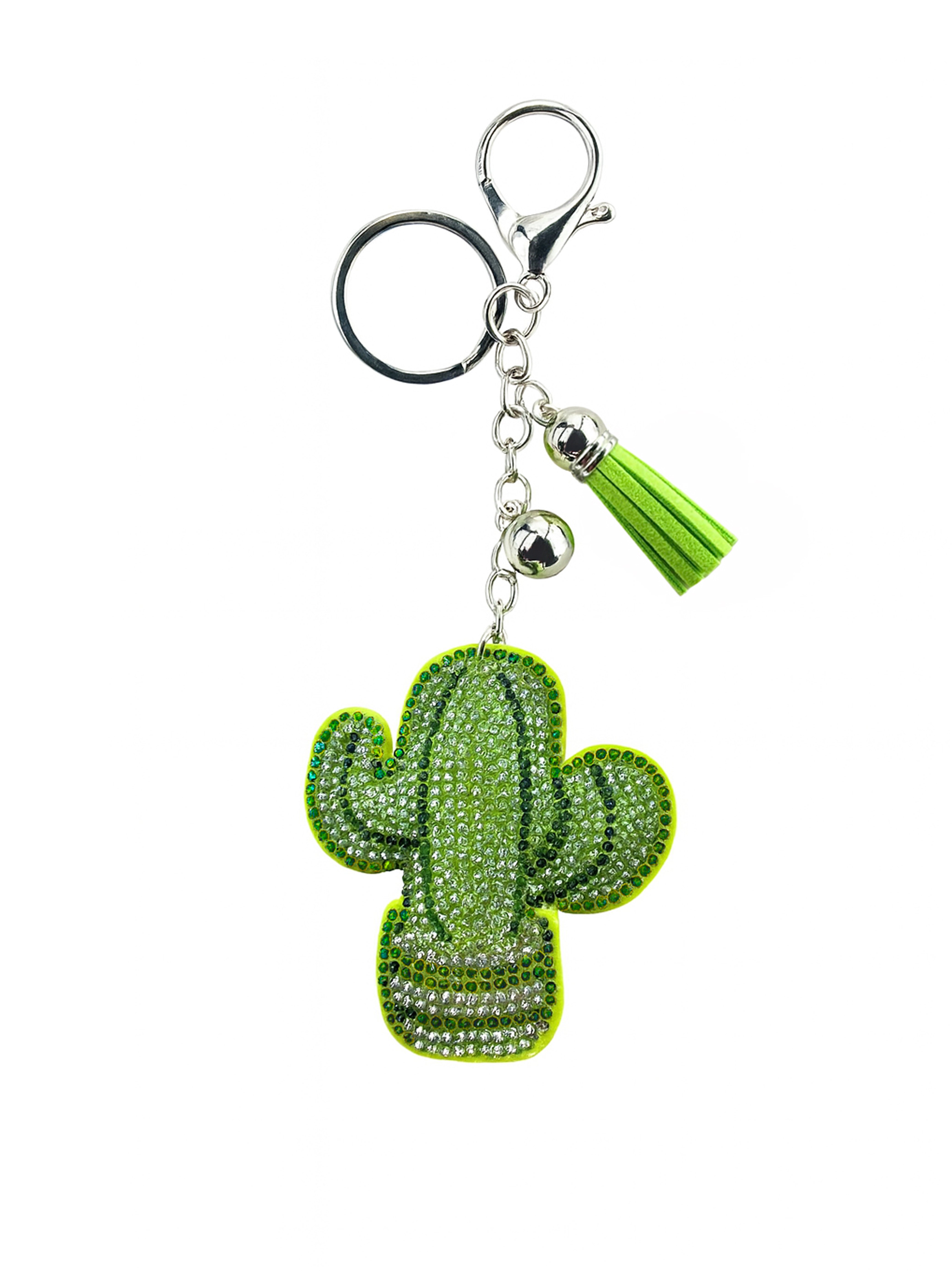 Glow Cactus Keychain