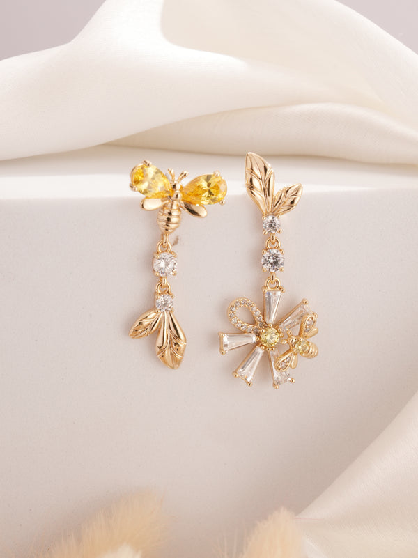 Honeybee Radiance Earrings