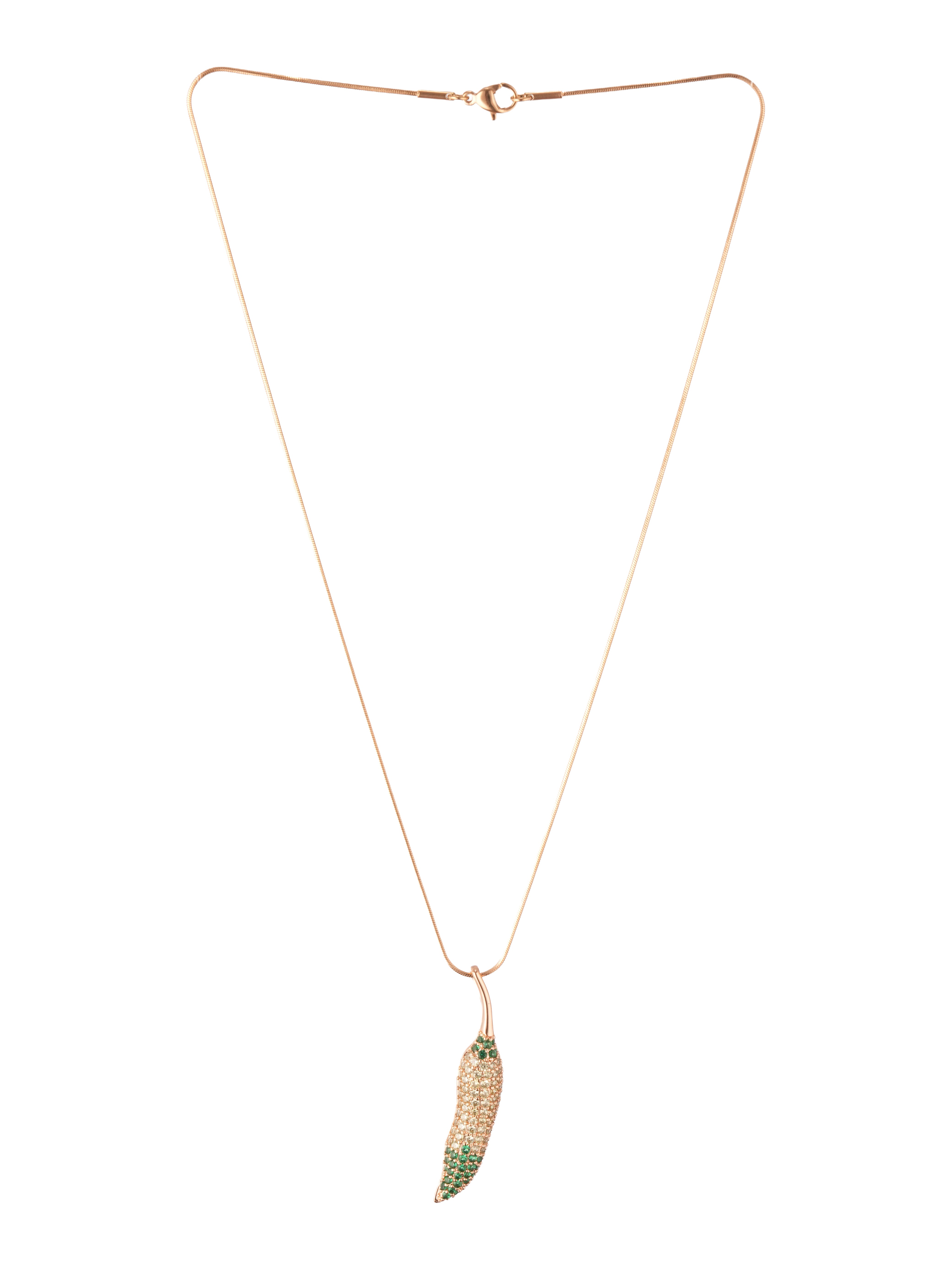 Extra Spicy Pendant— 18K Gold Plated