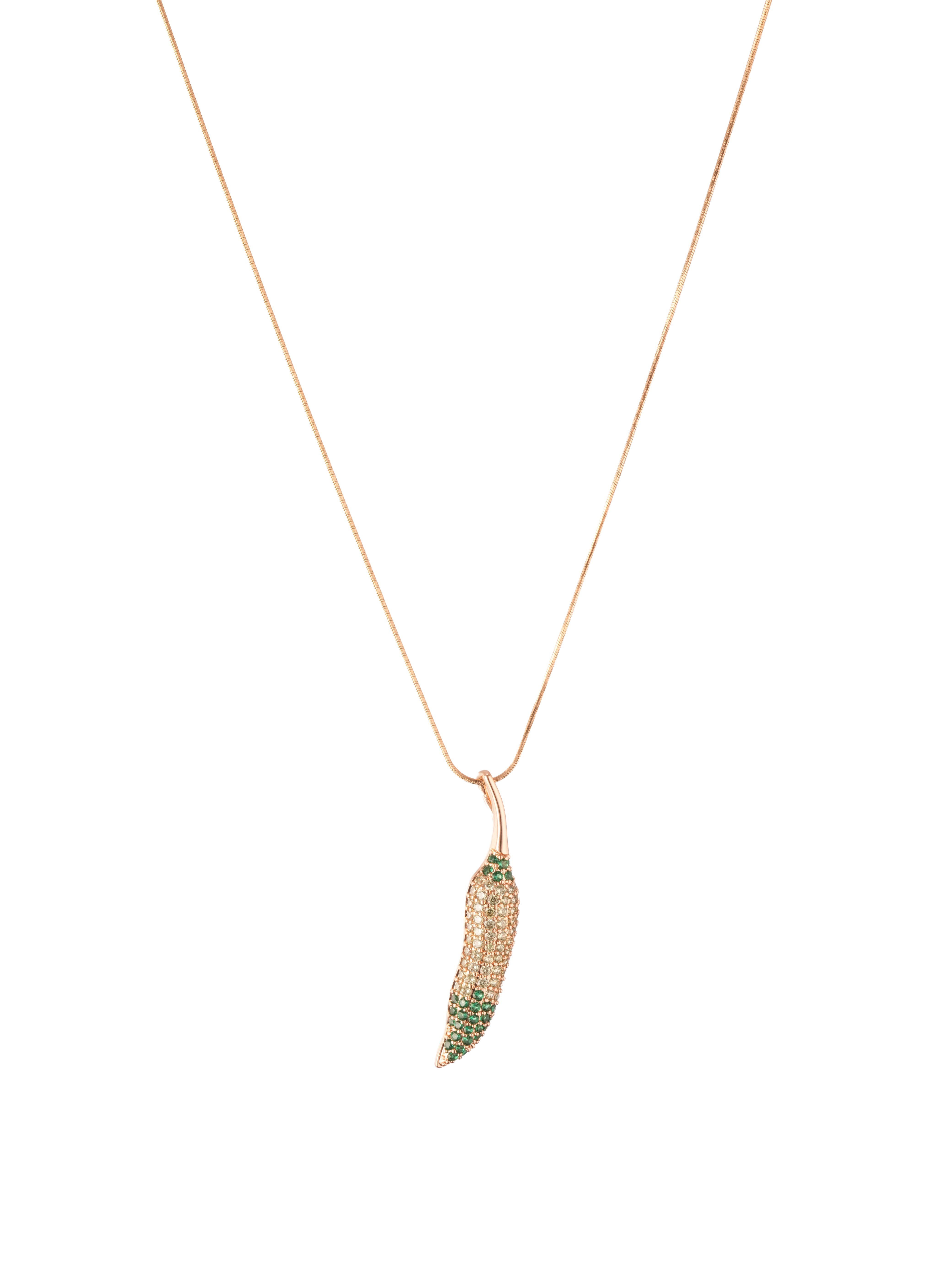 Extra Spicy Pendant— 18K Gold Plated