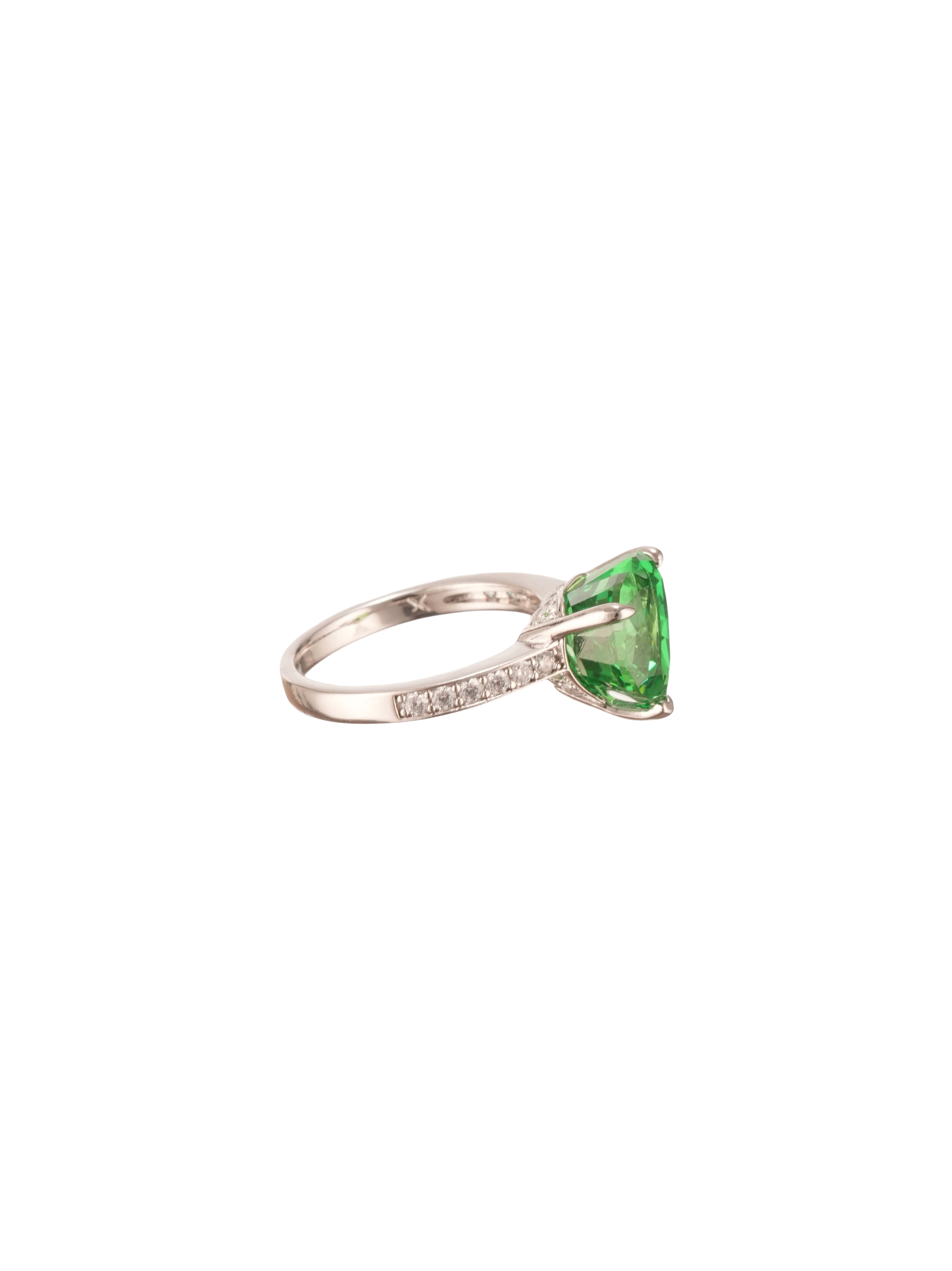 Emerald Promise Ring