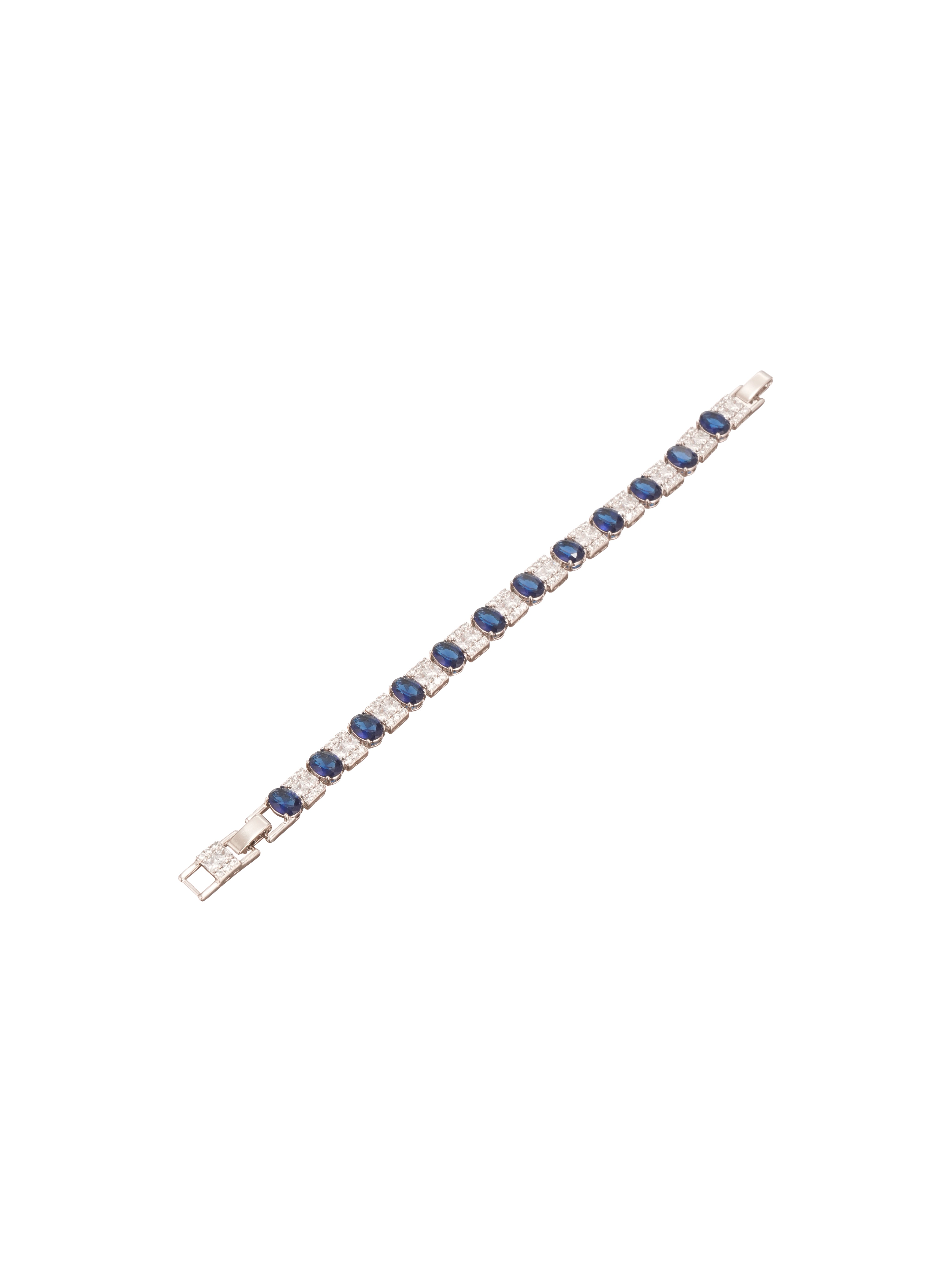 Cobalt Crown Bracelet