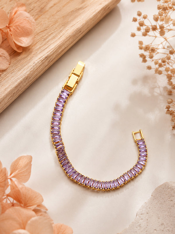 Amethyst Shine Bracelet