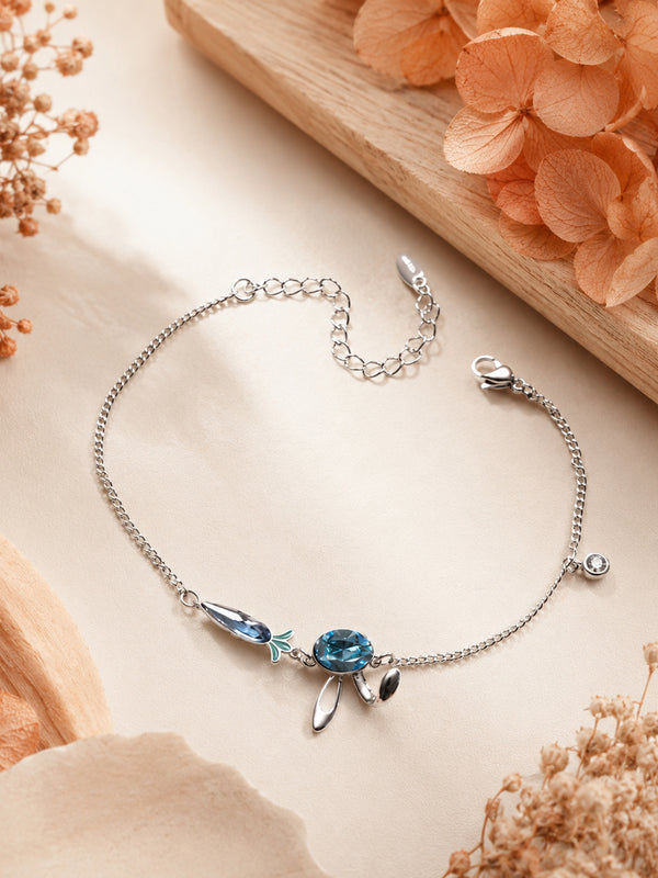 Azure Bloom Bracelet