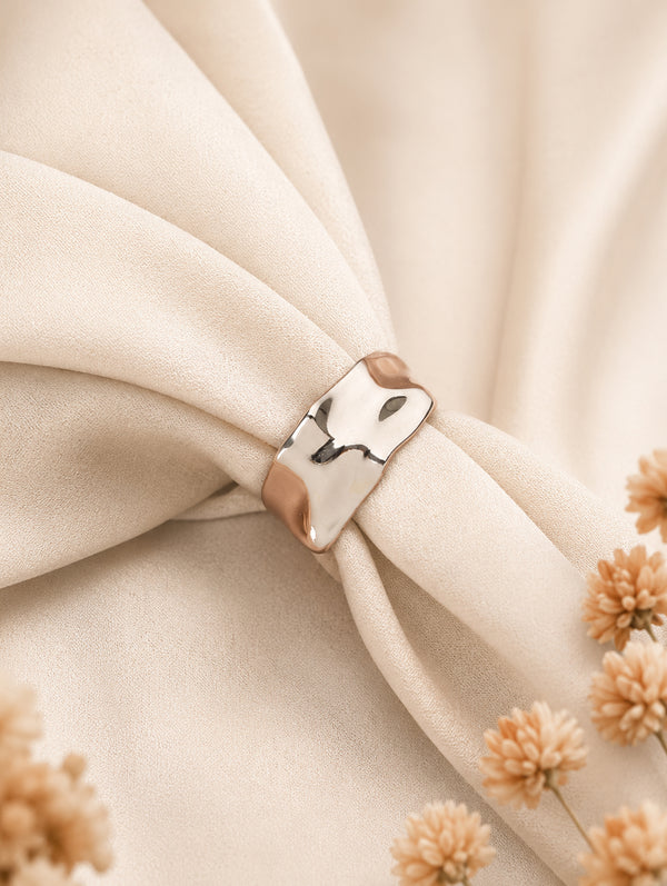 Silver Cascade Ring