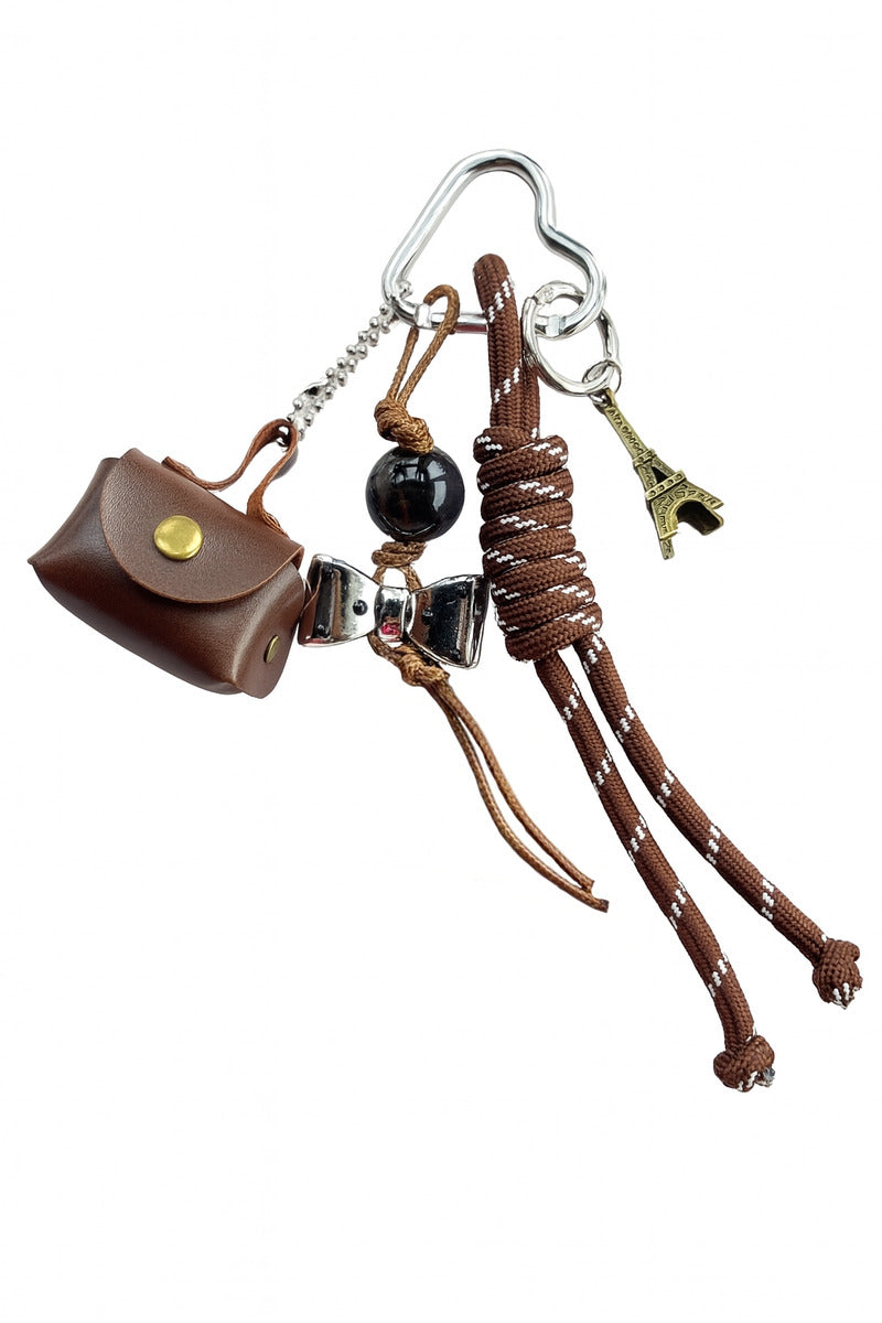 Chestnut Luxe Keychain
