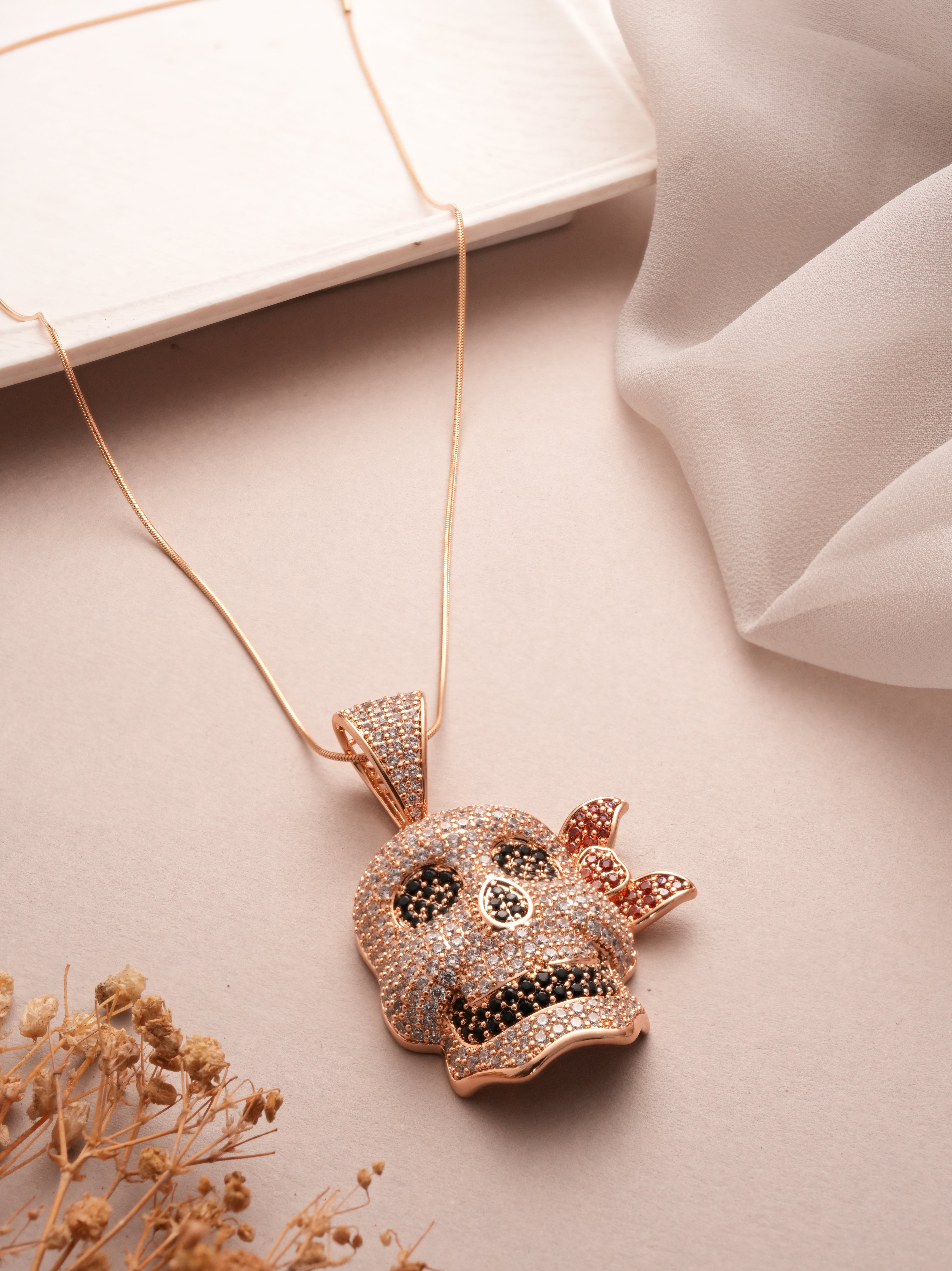 Deadly Charm Pendant — 18K Gold Plated