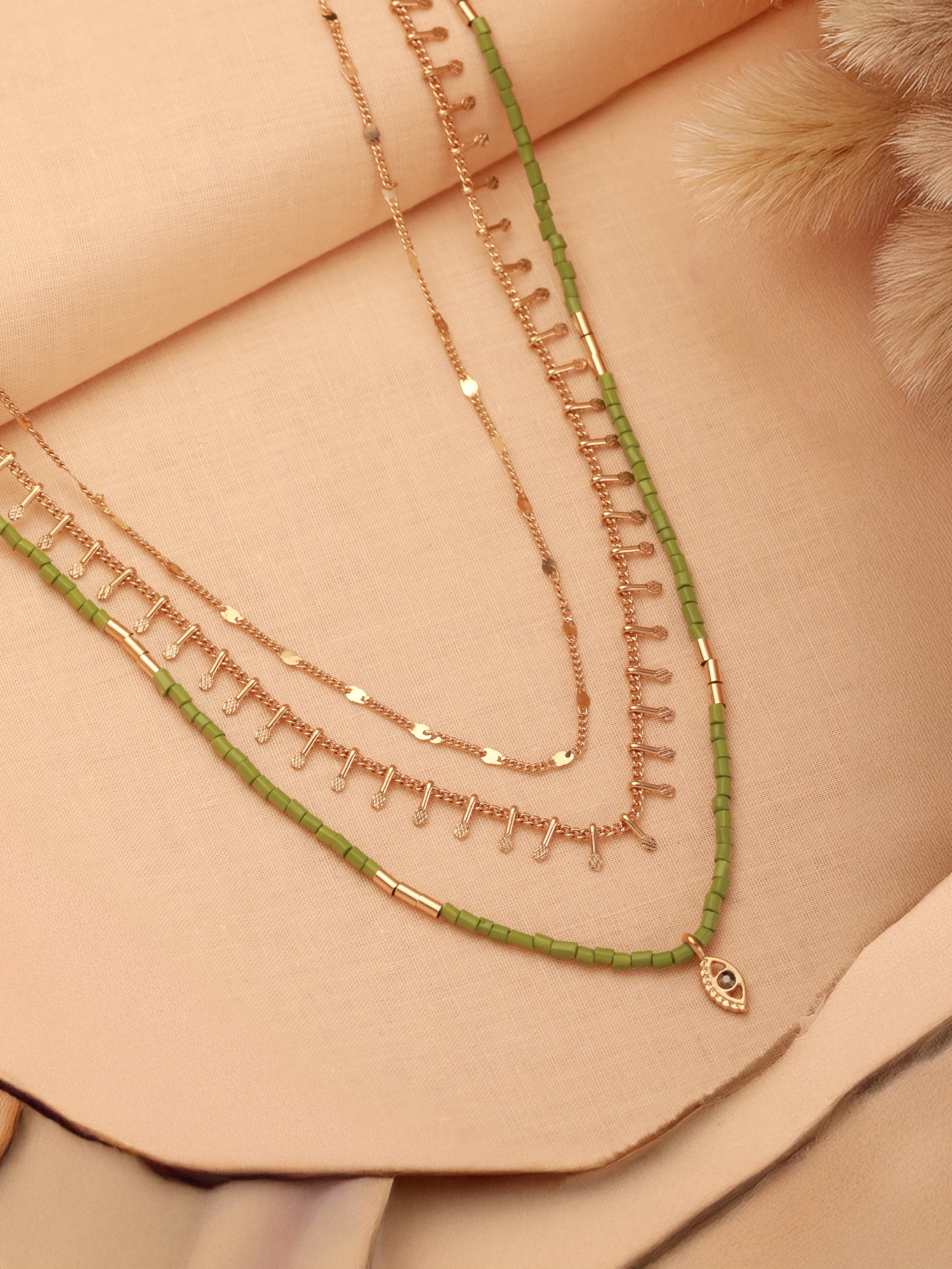 Luna Layered Elegance Necklace