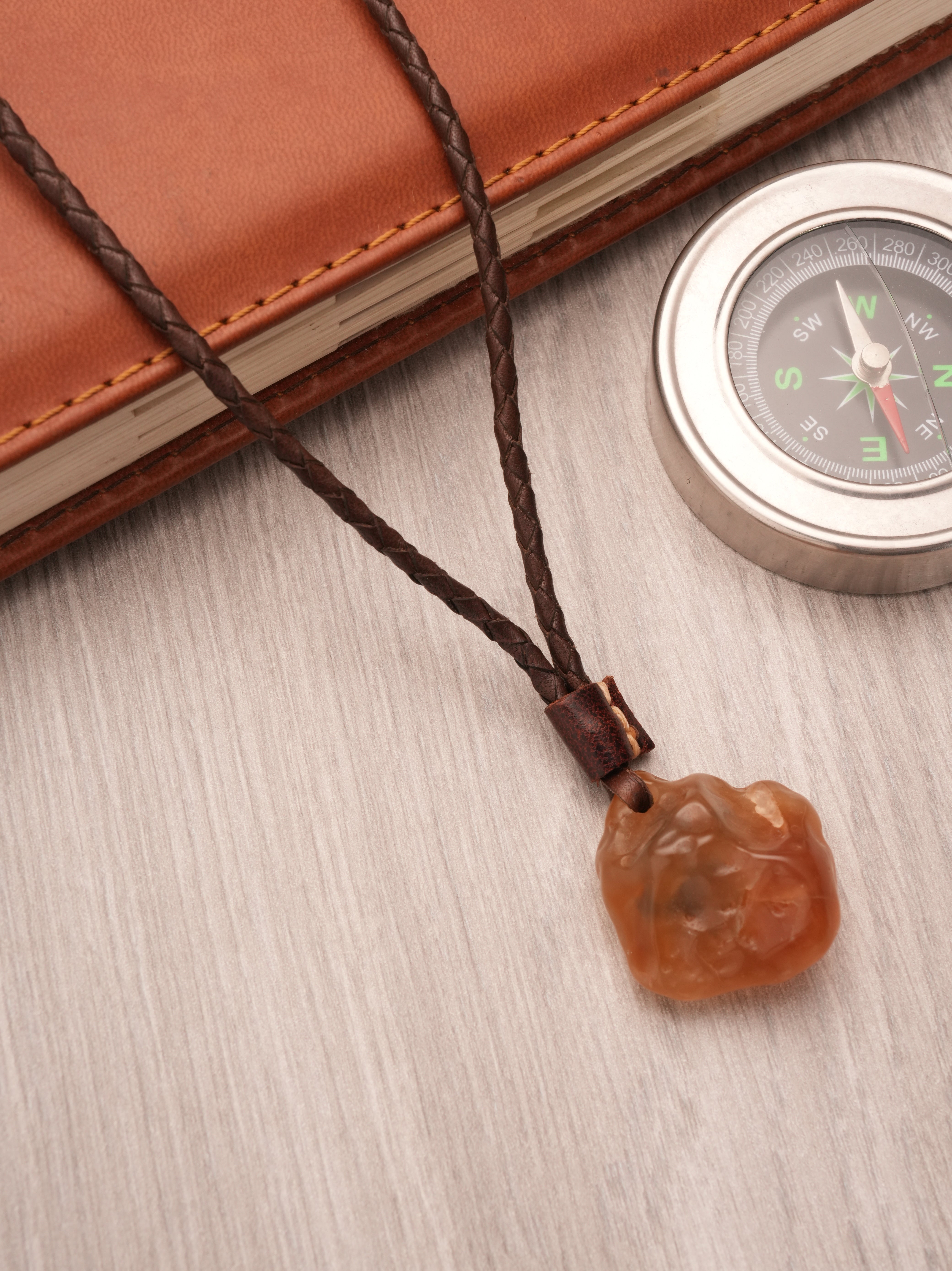 Terra Raw Stone Necklace
