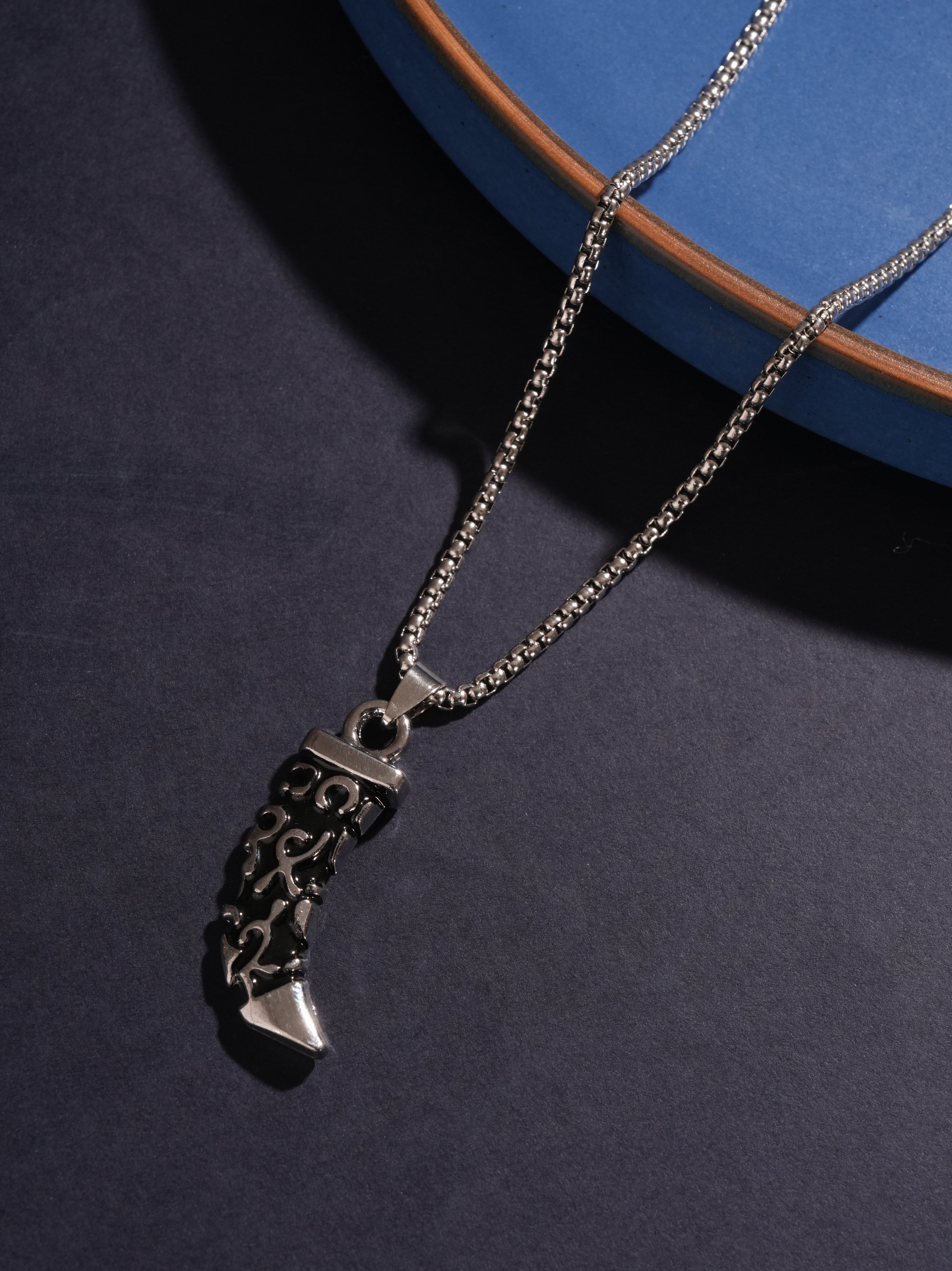 Obsidian Fang Pendant