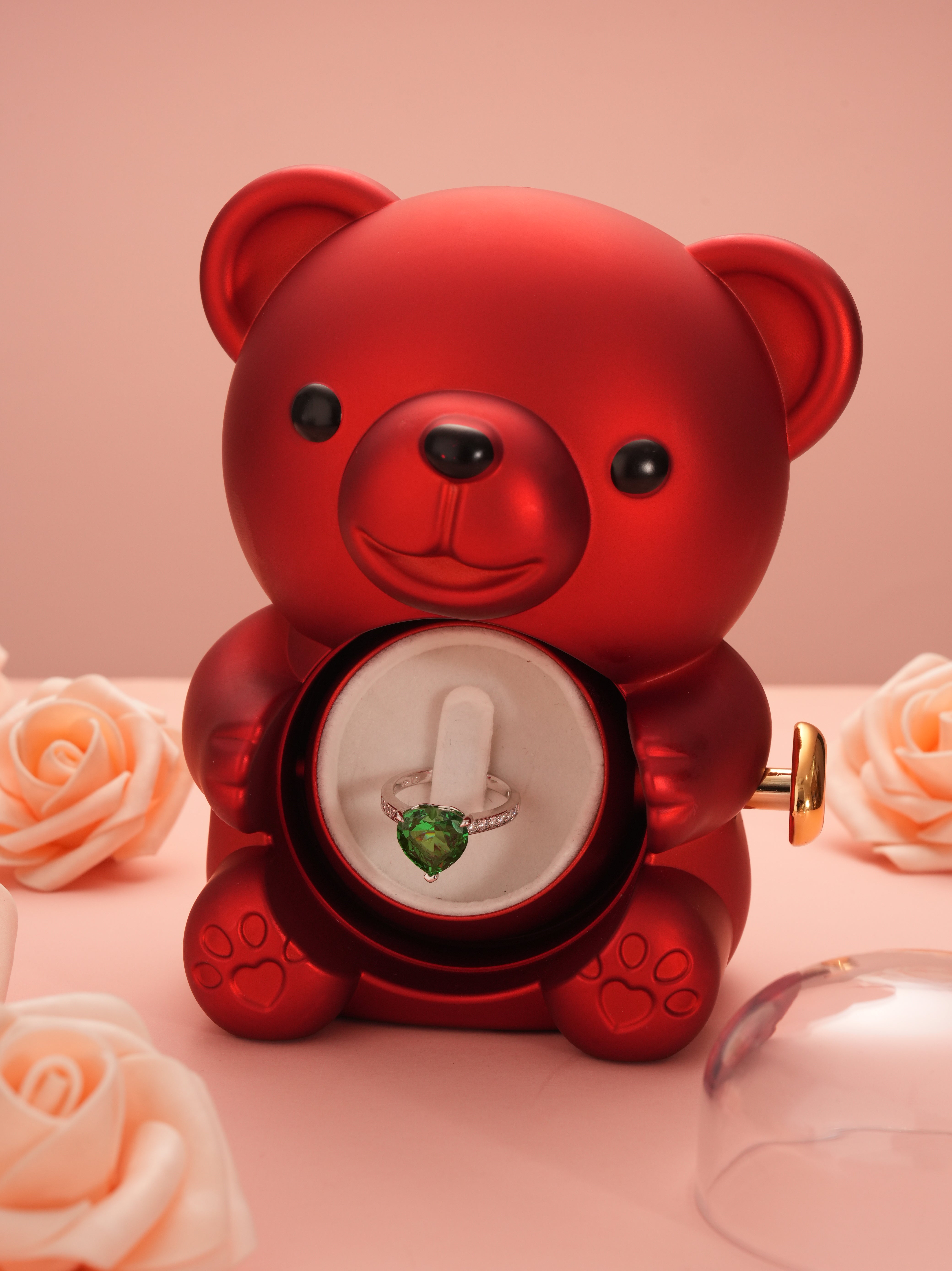 Emerald Promise Ring