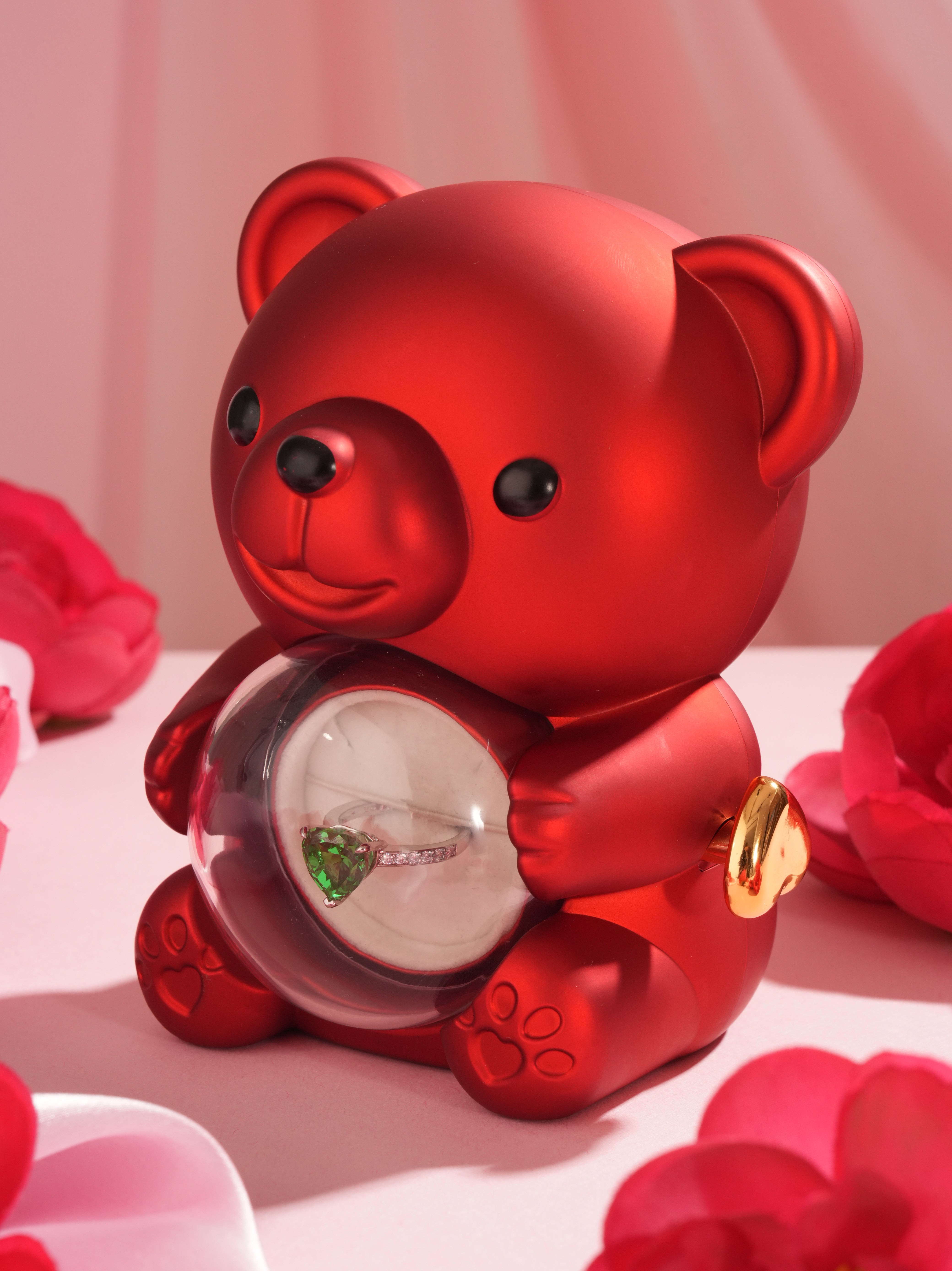 Emerald Promise Ring