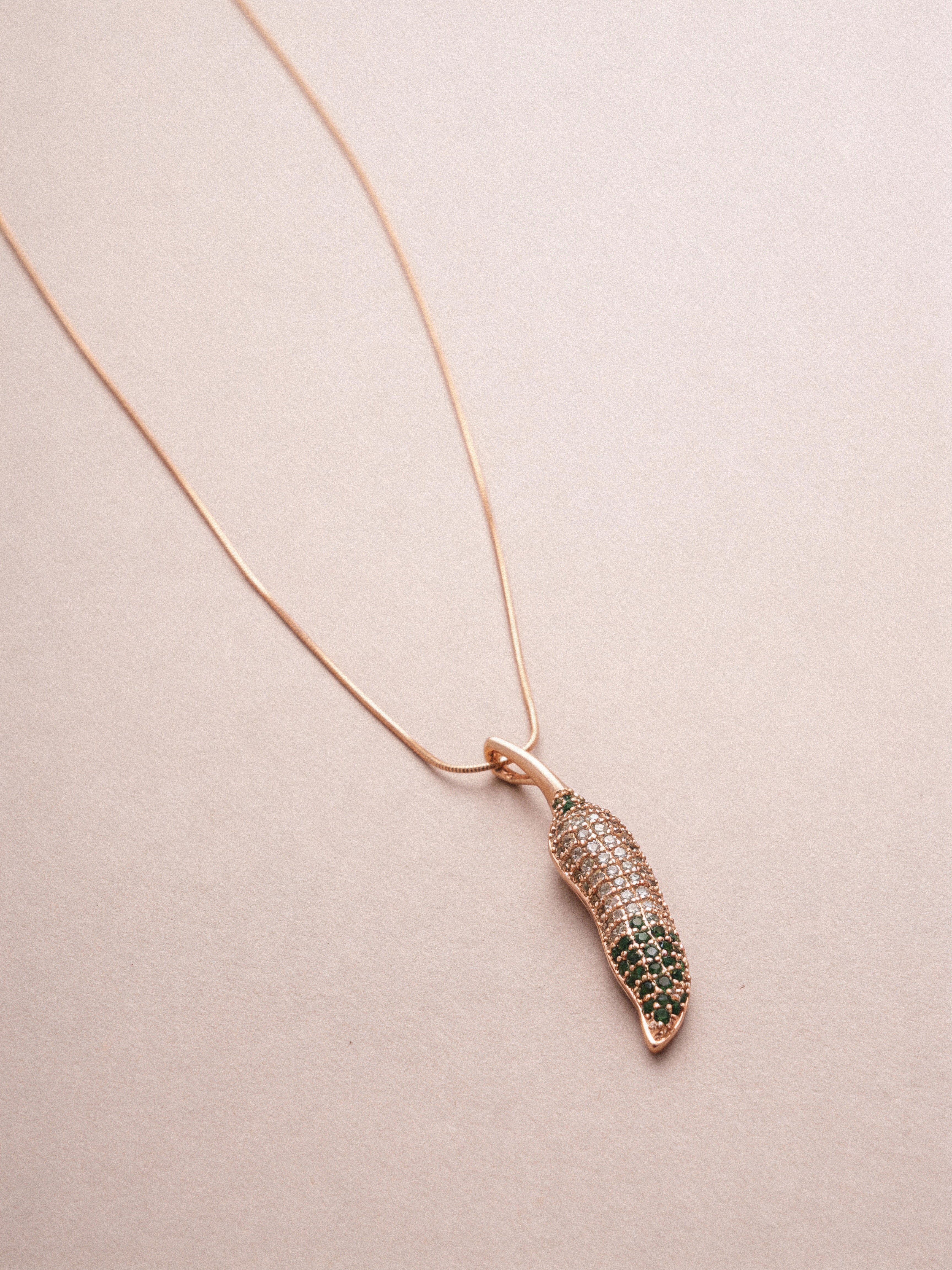 Extra Spicy Pendant— 18K Gold Plated