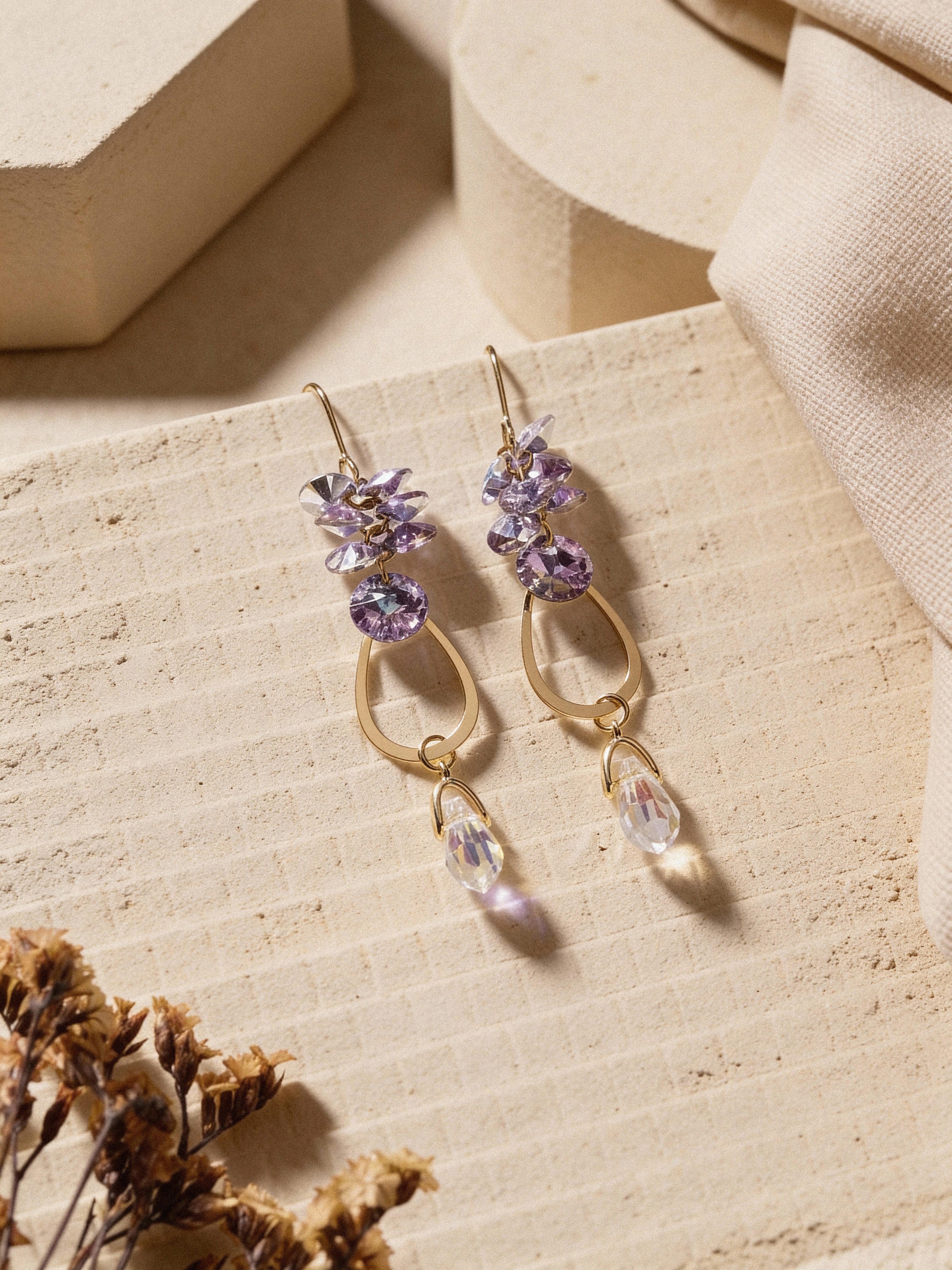 The Lavender Dream Earring