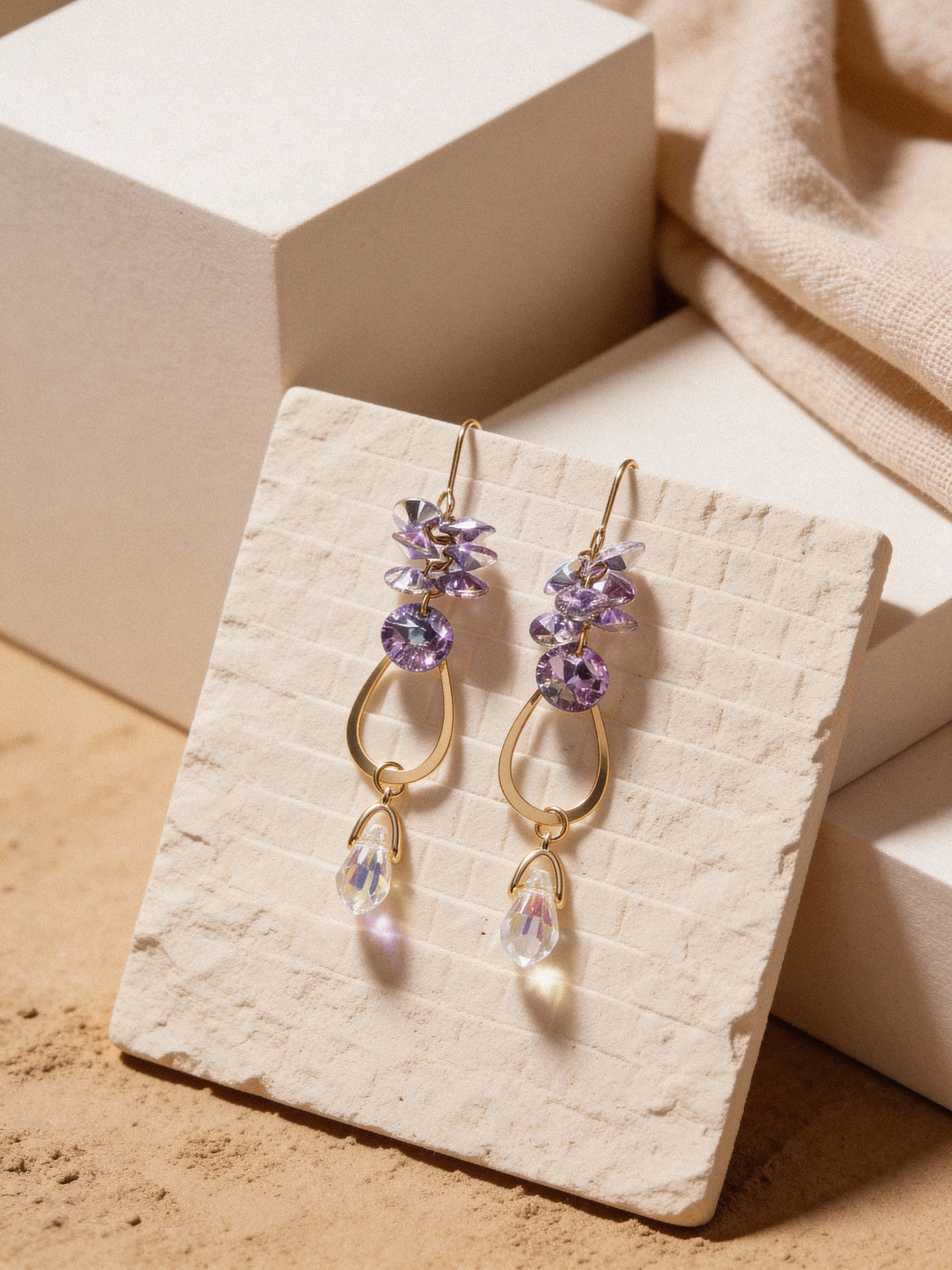 The Lavender Dream Earring